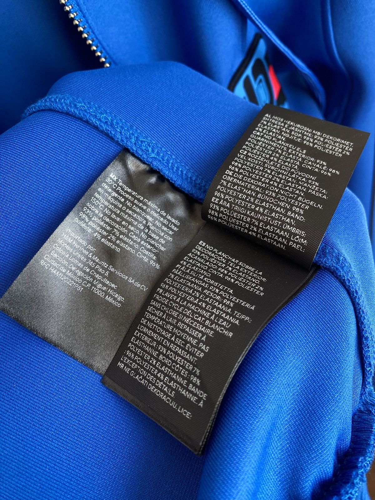 H&M × Paco Rabanne New Rabanne x H&M Unisex Blue Full Zip Hooded Tracksuit Size M / US 6-8 / IT 42-44 - 20 Thumbnail