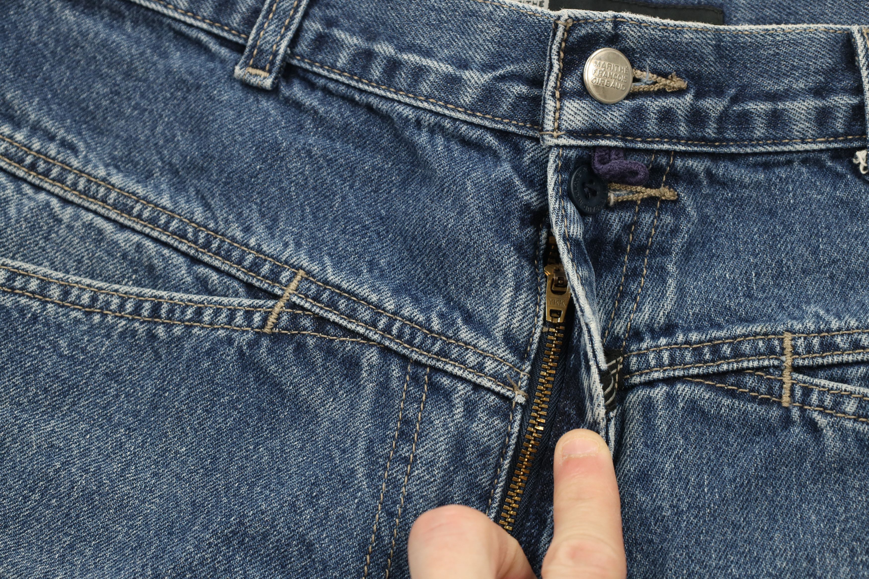 Marithe + Francois Girbaud × Vintage Vintage 90s Marithe Francois Girbaud Fit Denim Jean Shorts Size US 36 / EU 52 - 7 Thumbnail