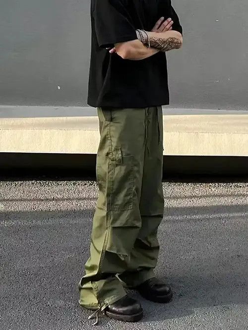 Designer × Japanese Brand × Vintage military utility tactical cargo baggy pants Size US 34 / EU 50 - 3 Thumbnail