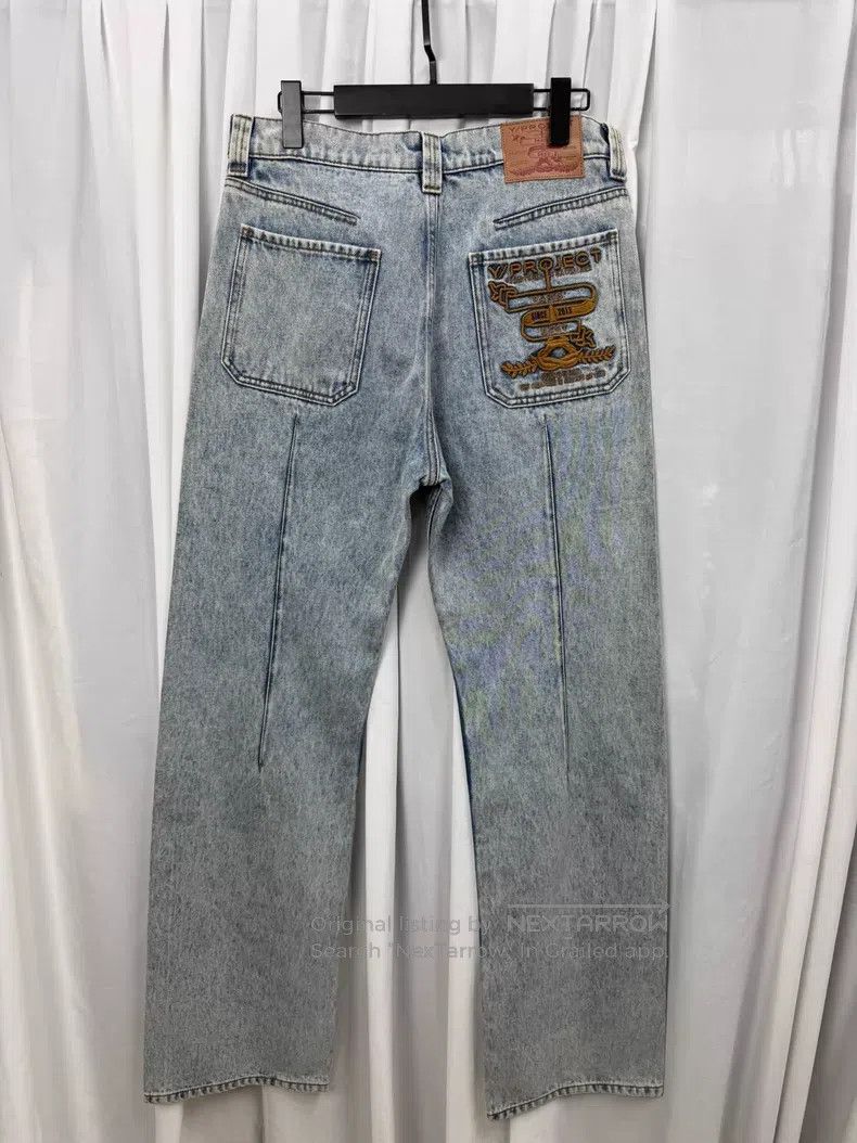 Y/Project Y/Project Washed loose-fit jeans| Size US 30 / EU 46 - 7 Thumbnail