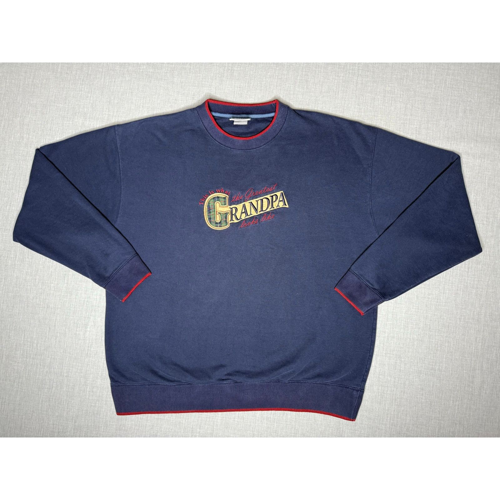 Vintage Vintage Greatest Grandpa Pullover Crewneck Sweatshirt XL Size US XL / EU 56 / 4 - 1 Thumbnail