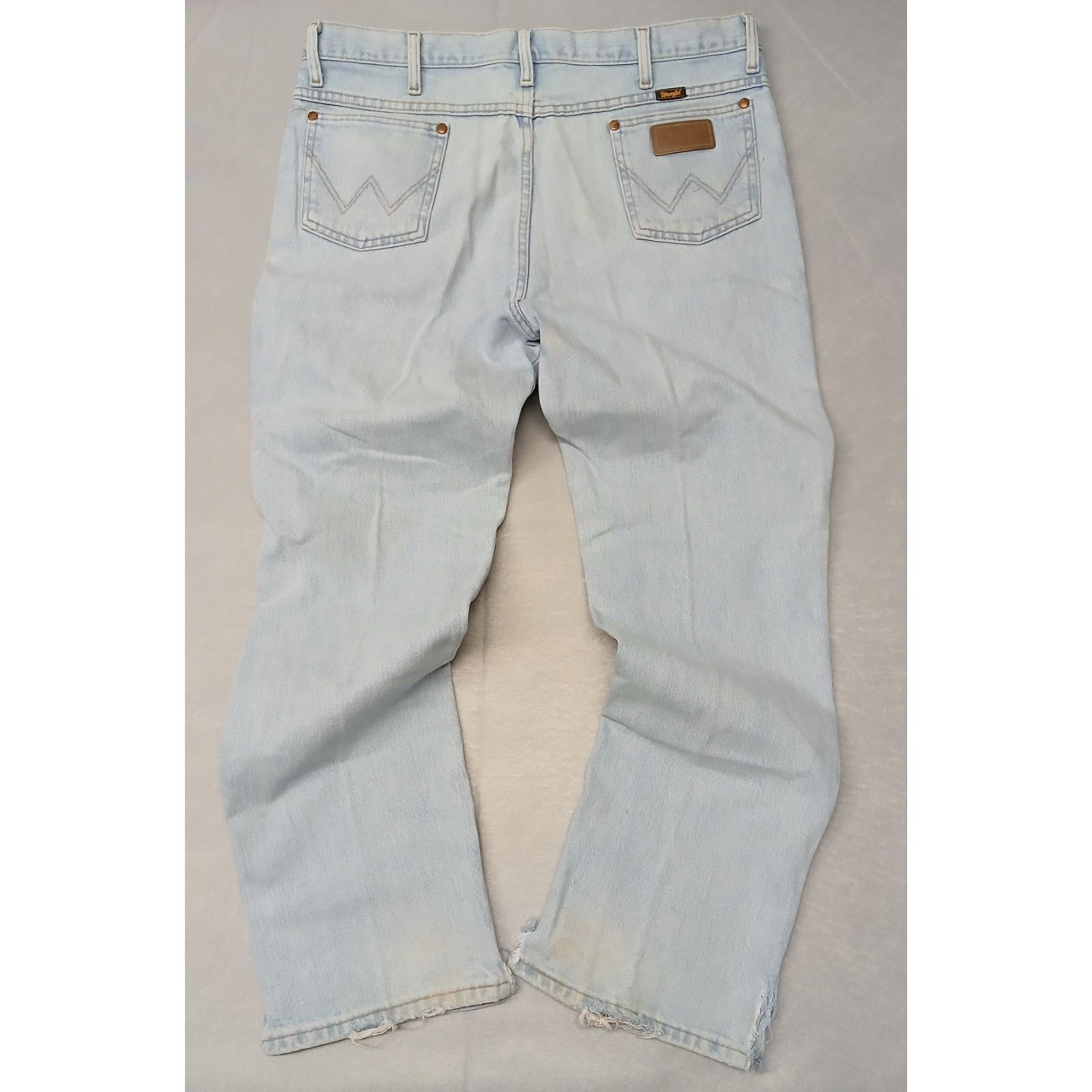 Wrangler Wrangler (38x32) Relaxed Straight Denim Jeans/Pants Size US 38 / EU 54 - 8 Thumbnail