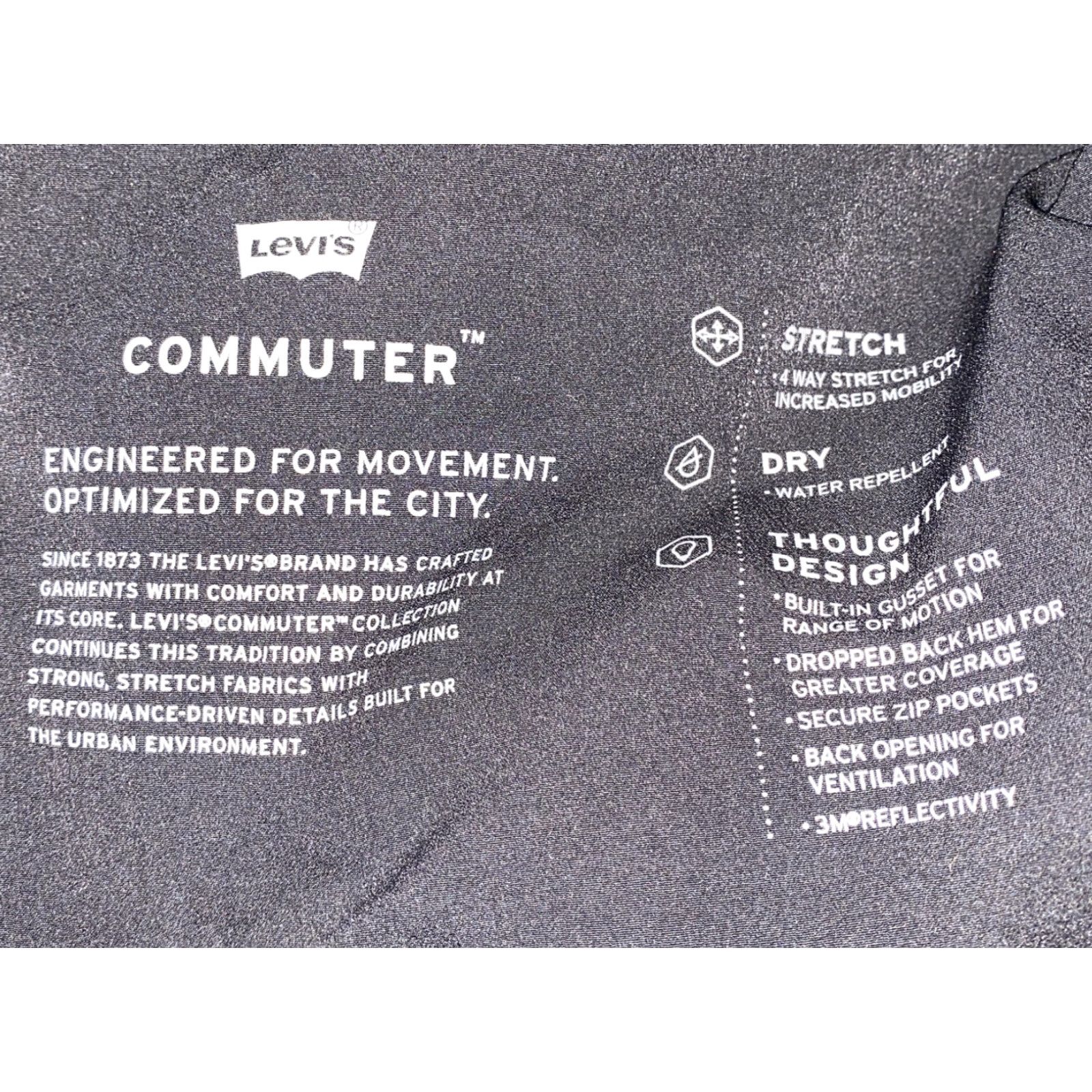 Levi's Levi’s Mens Black Long Sleeve Snap Button Shirt Size L Size US L / EU 52-54 / 3 - 7 Thumbnail