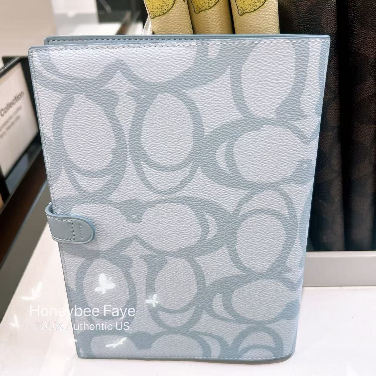 Coach Coach Notebook In Sketch Signature Canvas CBI51 Size ONE SIZE - 2 Thumbnail