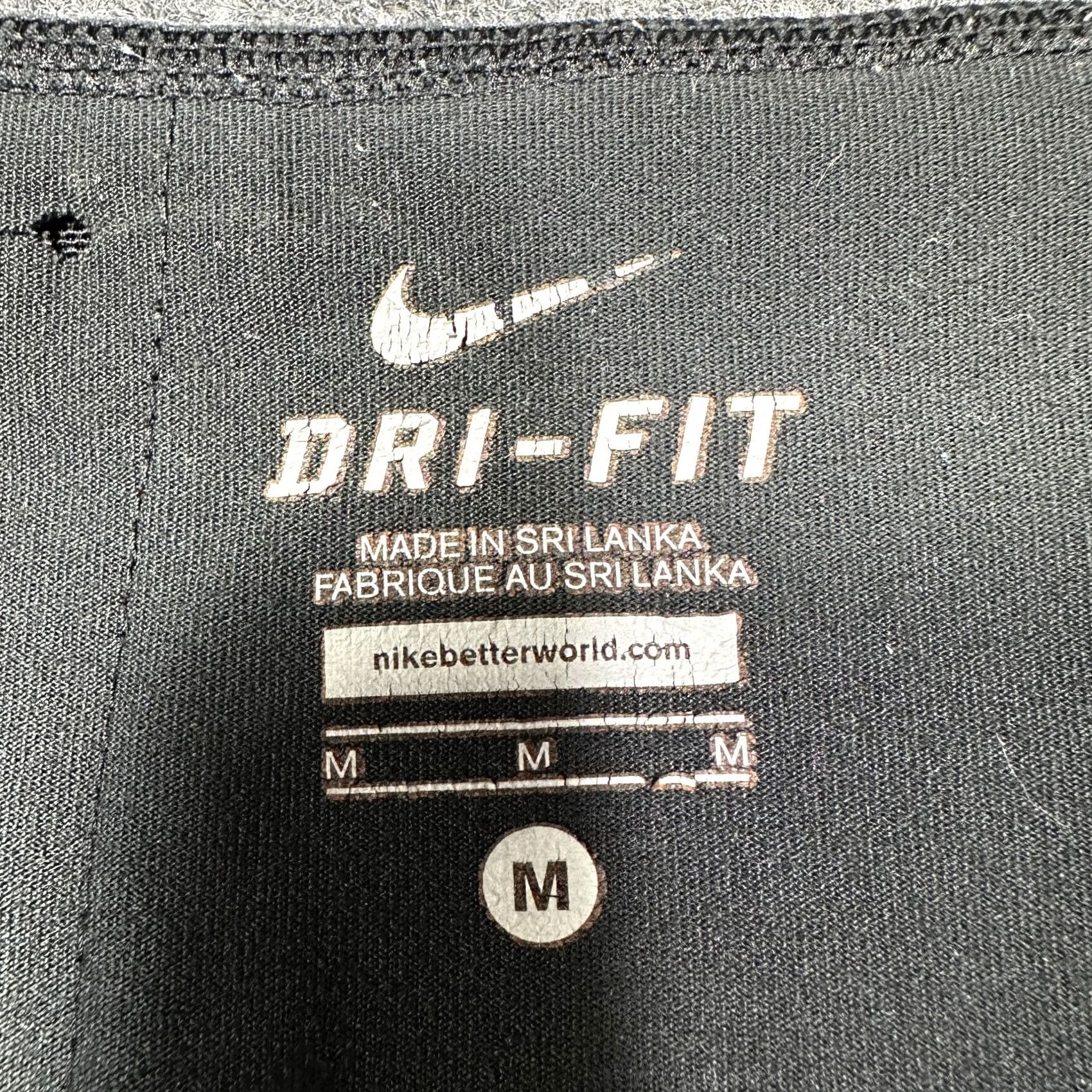 Nike Nike Dri-Fit Pants Womens M Black Stretch Compression Ankle Pants Size 32" / US 10 / IT 46 - 5 Thumbnail