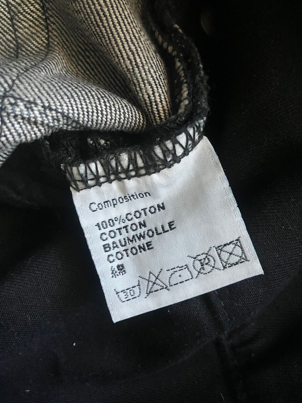 Dior SOLD Dior AW08 „Lumiere Du Nord“ Luster Waxed jeans Size US 31 - 6 Thumbnail