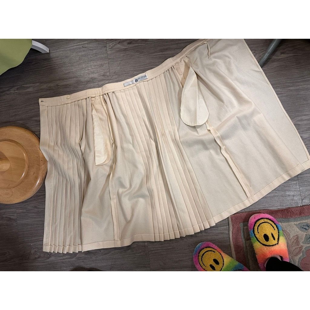 Other Pure Virgin Wool Pleated Skirt From Alfred Sung Size 30" / US 8 / IT 44 - 3 Thumbnail