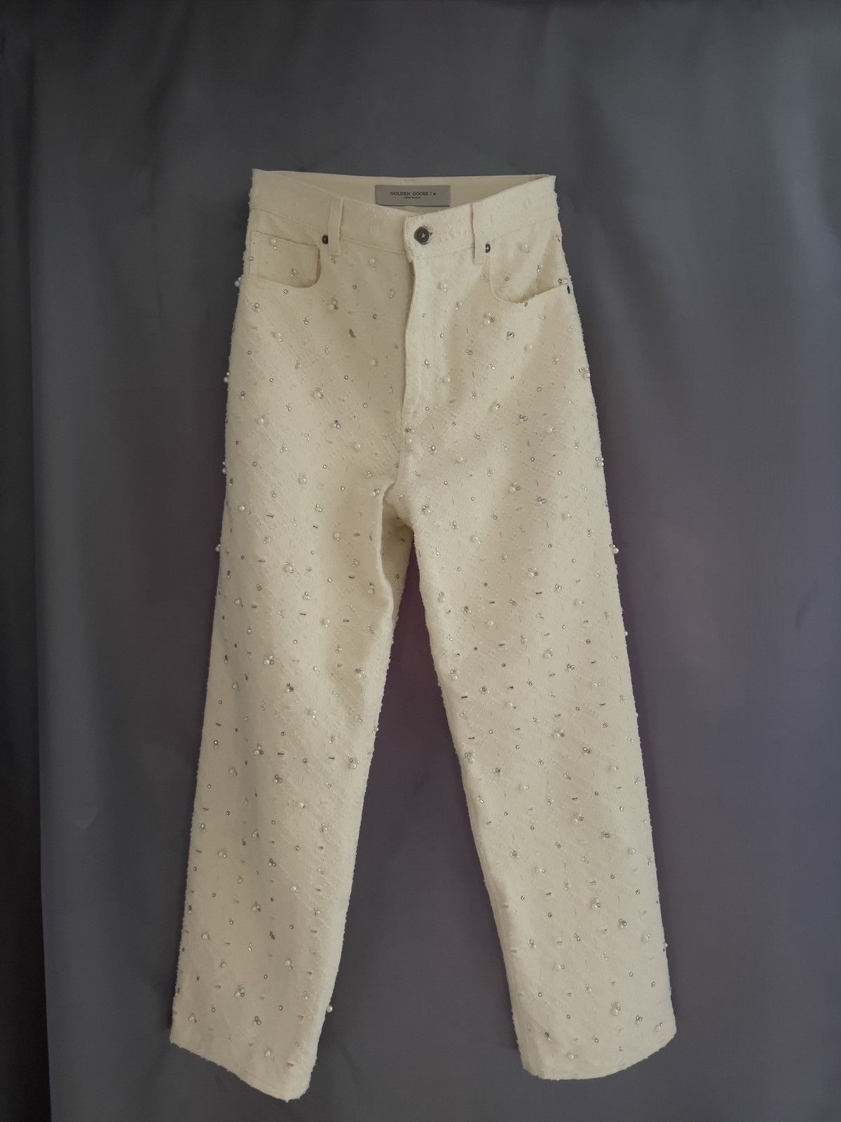Golden Goose Jean in cotton wide cut golden goose Size 26" / US 2 / IT 38 - 2 Thumbnail