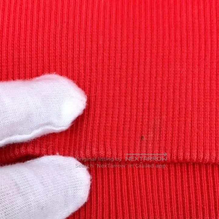 Burberry Burberry Red Logo Embroidered Sweatshirt M. Size US M / EU 48-50 / 2 - 9 Thumbnail