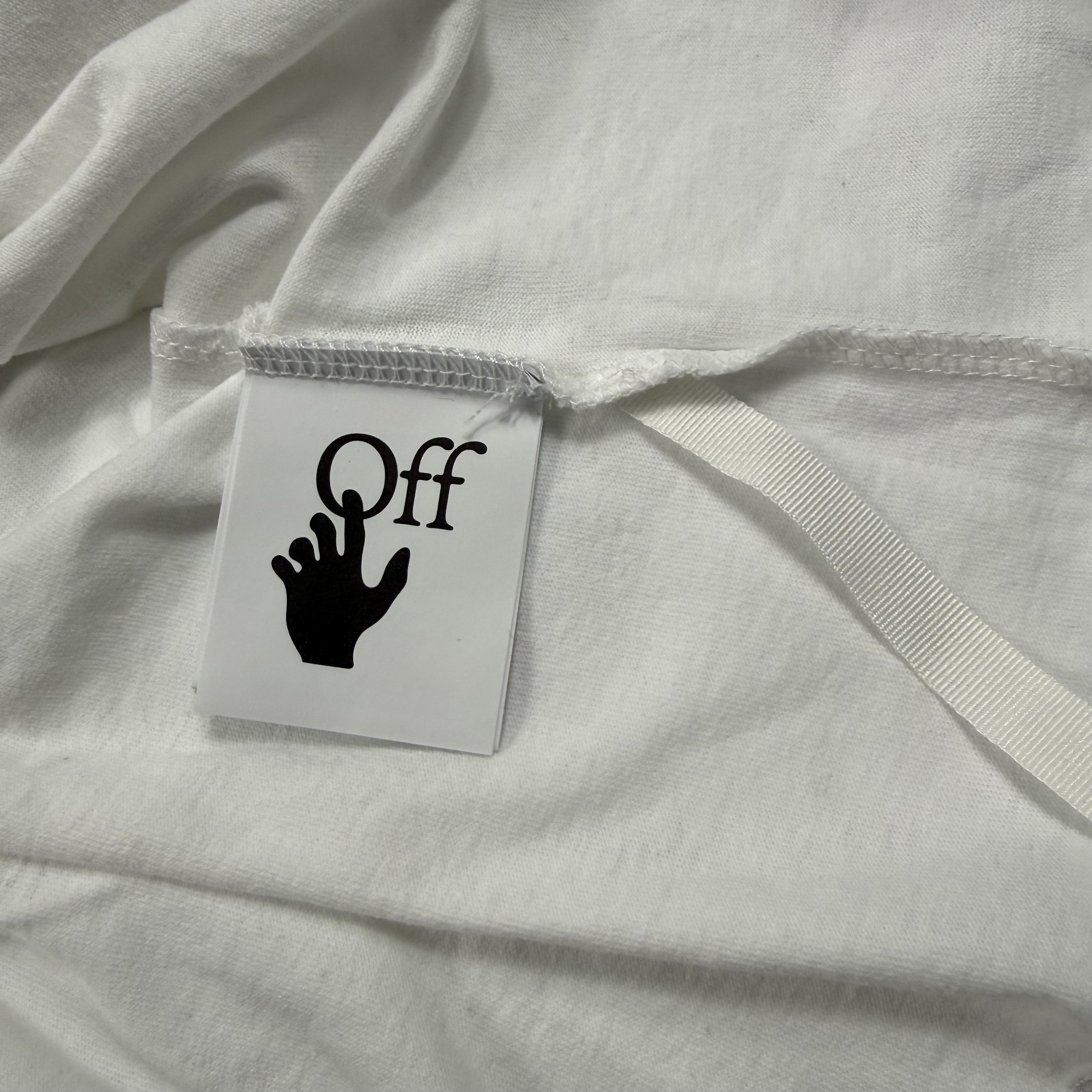 Off-White Off-White Mens Goblin Graphic T-Shirt White XL Size US XL / EU 56 / 4 - 4 Thumbnail