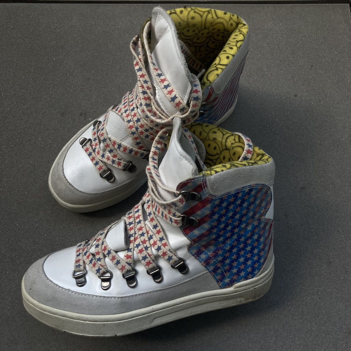 Bernhard Willhelm Bernhard Willhelm 2008 Hightop sneaker Size US 7 / IT 37 - 3 Thumbnail