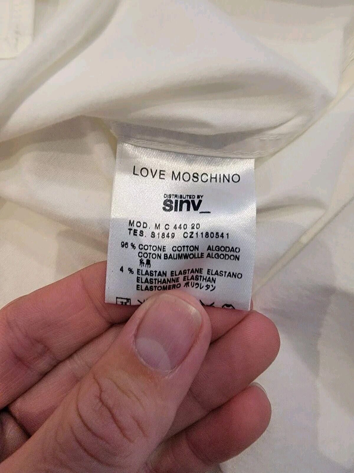 Moschino Moschino Mens boxed Long Sleeve Button Up Size Large Size 42R - 4 Thumbnail