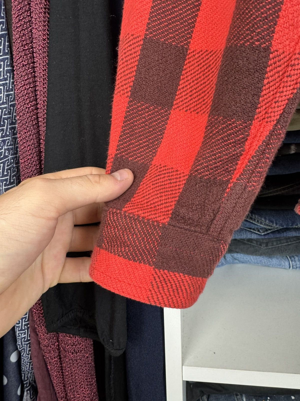 Bedwin & The Heartbreakers Bedwin The Heartbreakers Rogers Buffalo Check Flannel Shirt Size US L / EU 52-54 / 3 - 9 Thumbnail