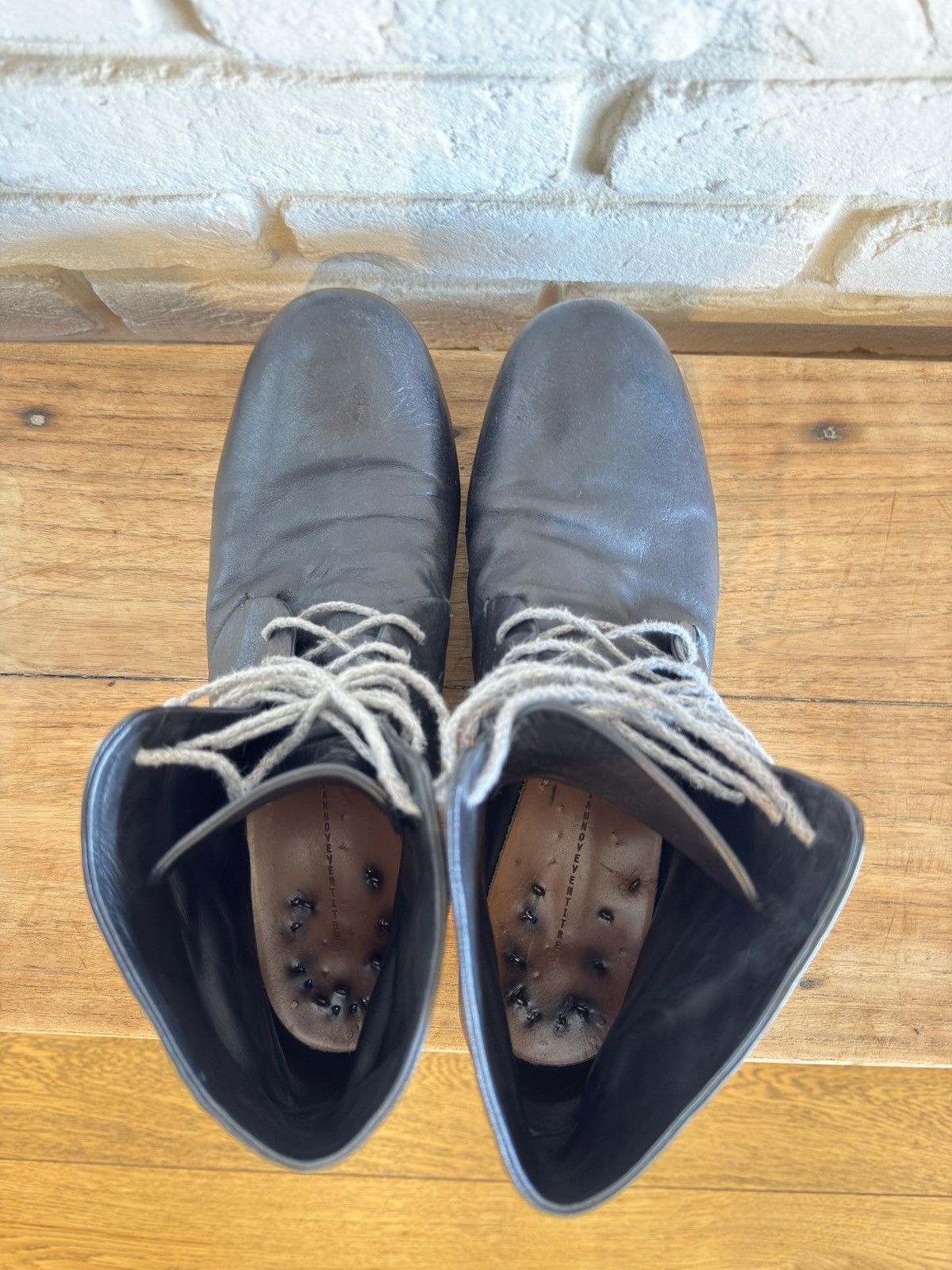 A1923 A1923 - A DICIANNOVEVENTITRE KANGAROO ANKLE BOOT Size US 9 / EU 42 - 5 Thumbnail