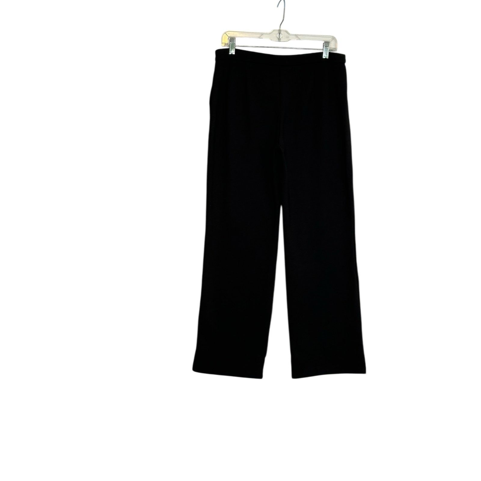 Rachel Zoe Rachel Zoe black wide legs pull on high waist pants size 10 Size 32" / US 10 / IT 46 - 6 Thumbnail