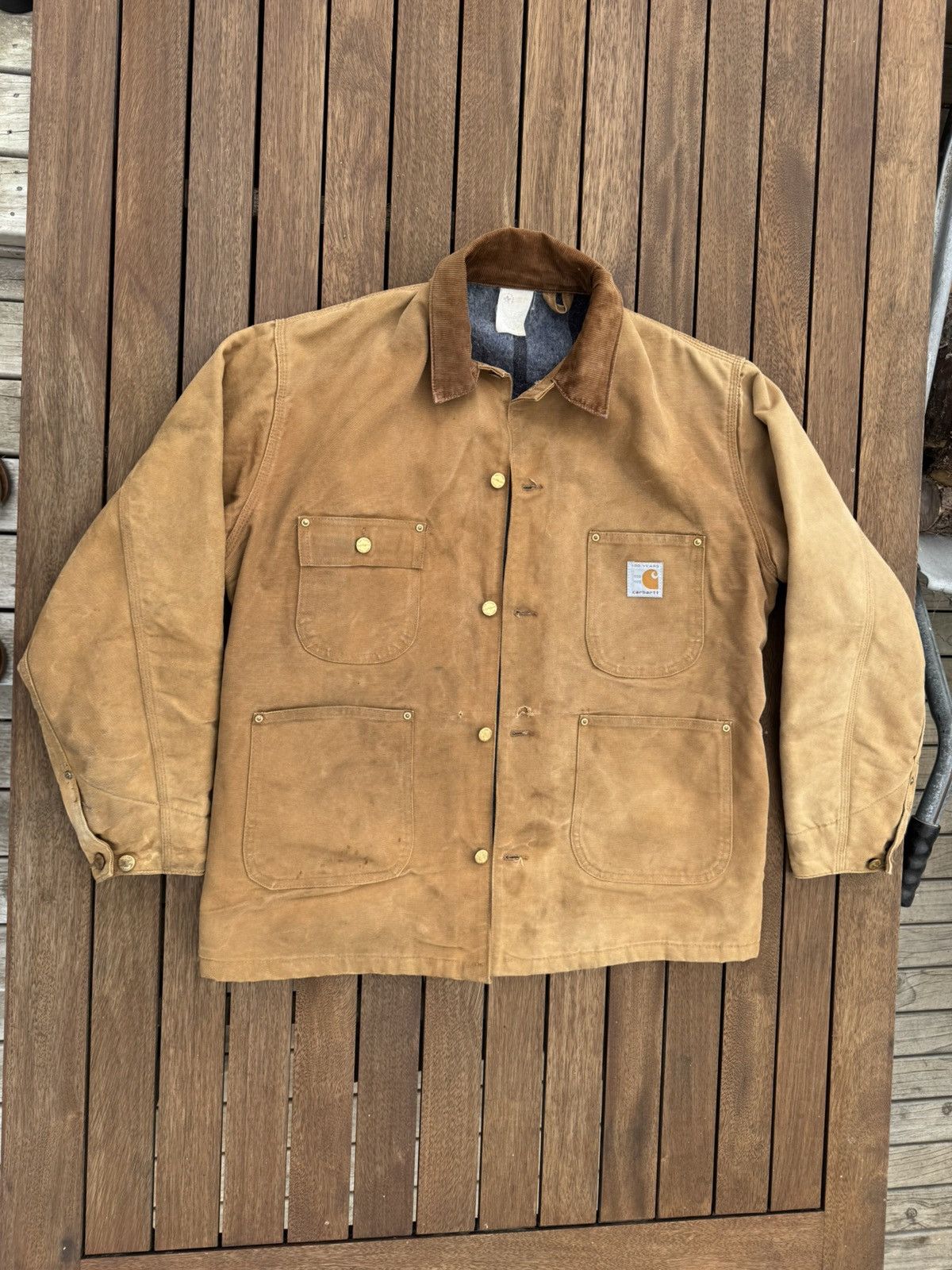 Carhartt 1989 carhartt chore jacket 100th anniversary | Grailed