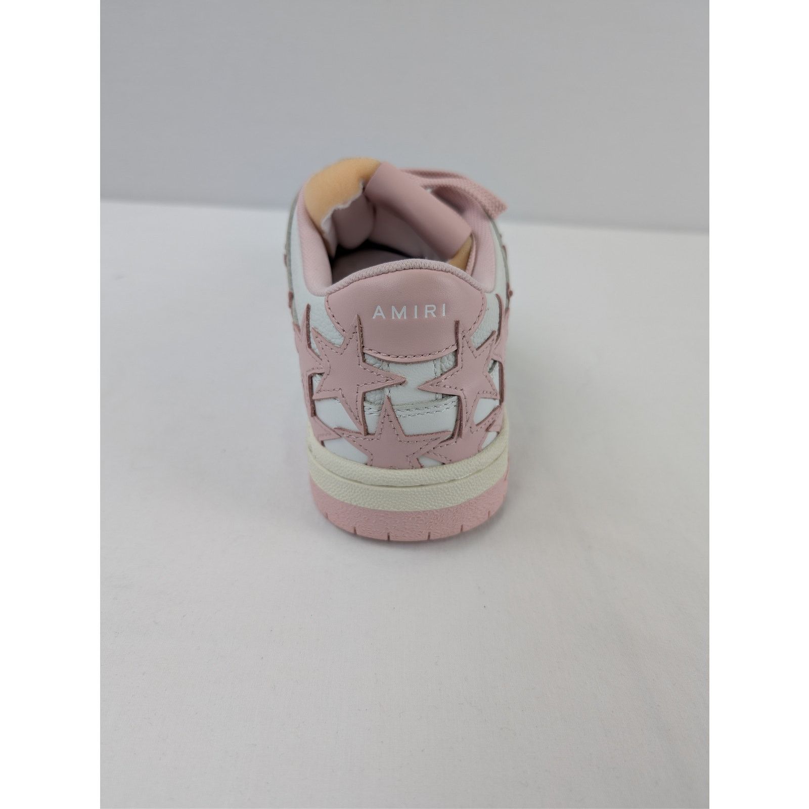 Amiri o1rshd1 Q:2 / Stars Low Top Sneakers in White/Pink Size US 8 / IT 38 - 12 Thumbnail
