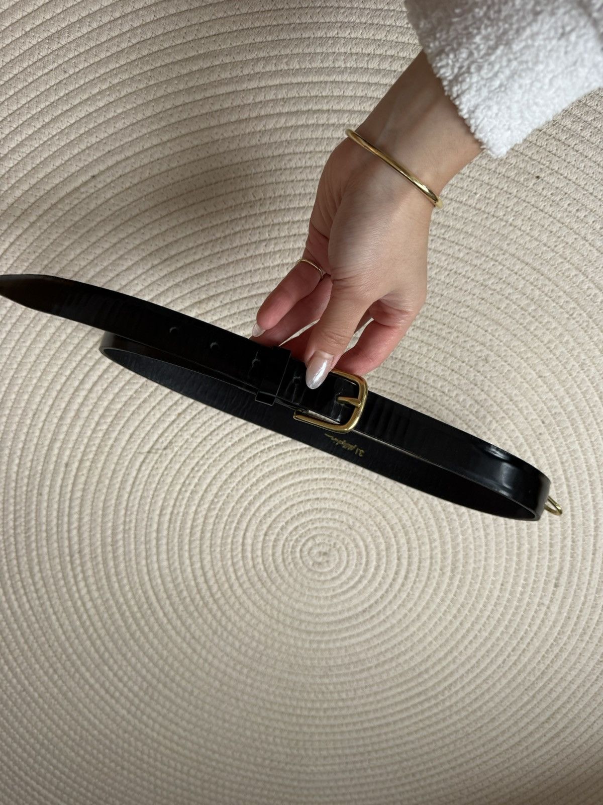 3.1 Phillip Lim 3.1 Phillip Lim Black Belt with gold hardware Size ONE SIZE - 4 Thumbnail