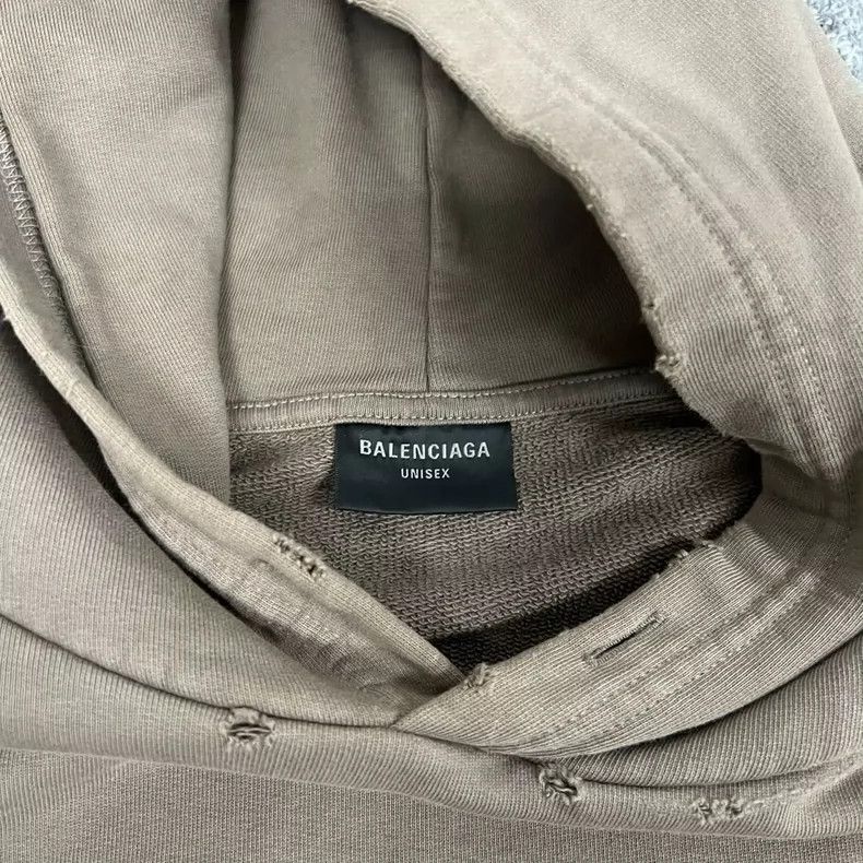Balenciaga Balenciaga Destroy Logo hooded sweater Size US M / EU 48-50 / 2 - 6 Thumbnail