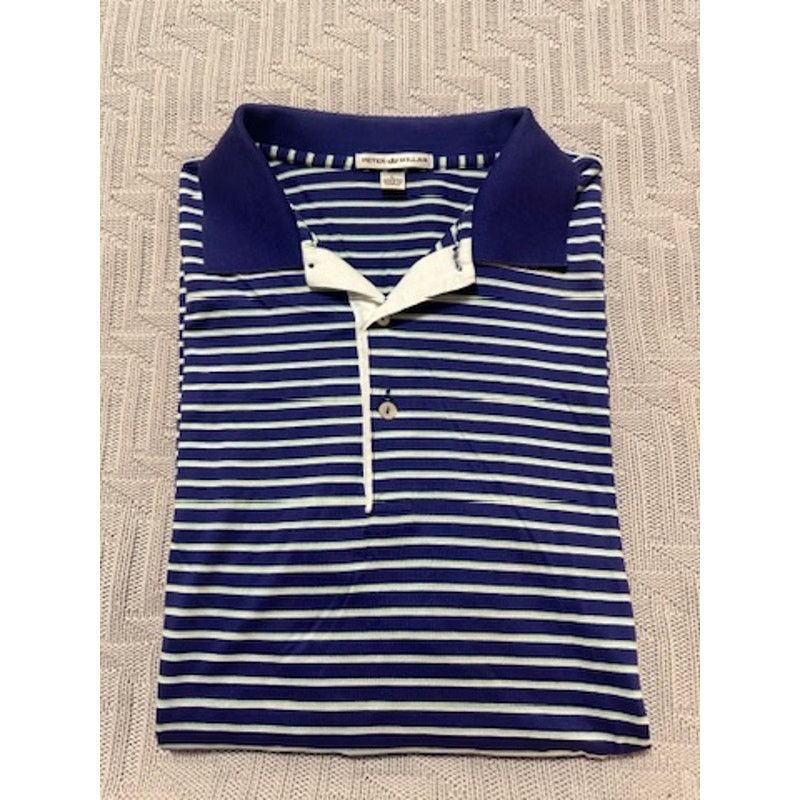 Peter Millar Peter Millar purple striped polo size L Size US L / EU 52-54 / 3 - 1 Thumbnail