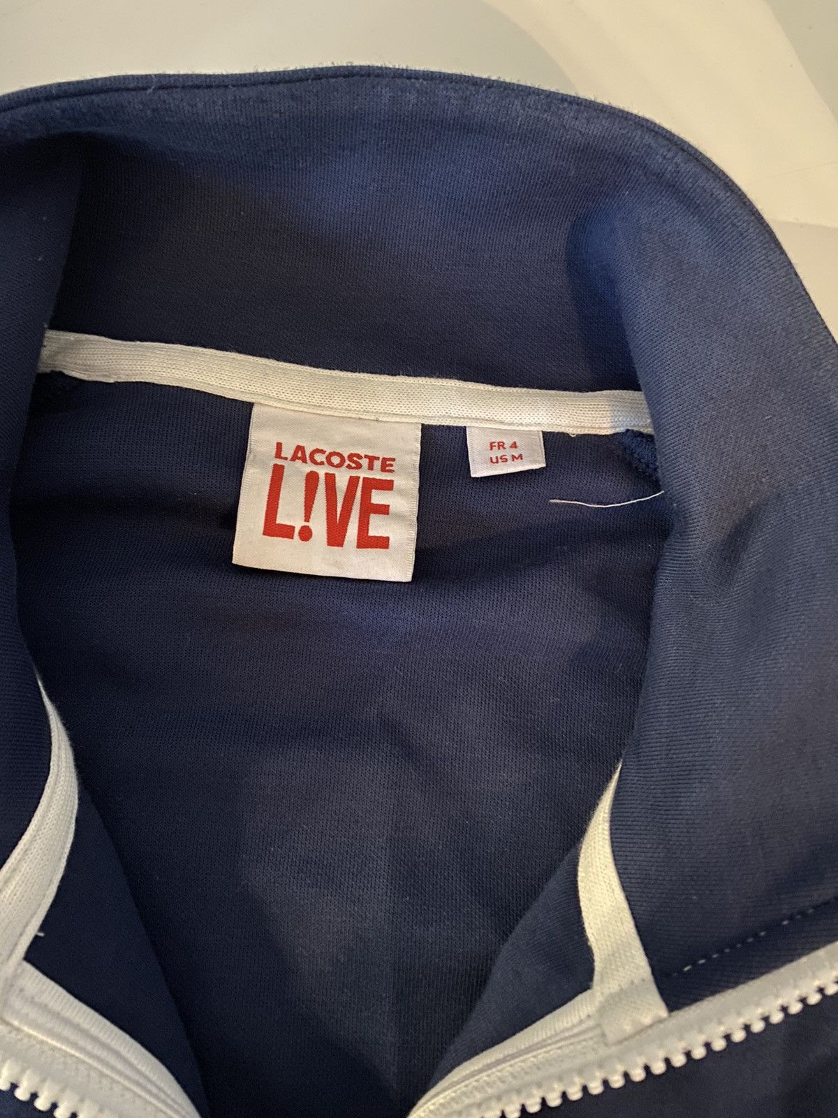 Lacoste Lacoste L!VE hoodie zip navy blue very rare Size US M / EU 48-50 / 2 - 7 Thumbnail