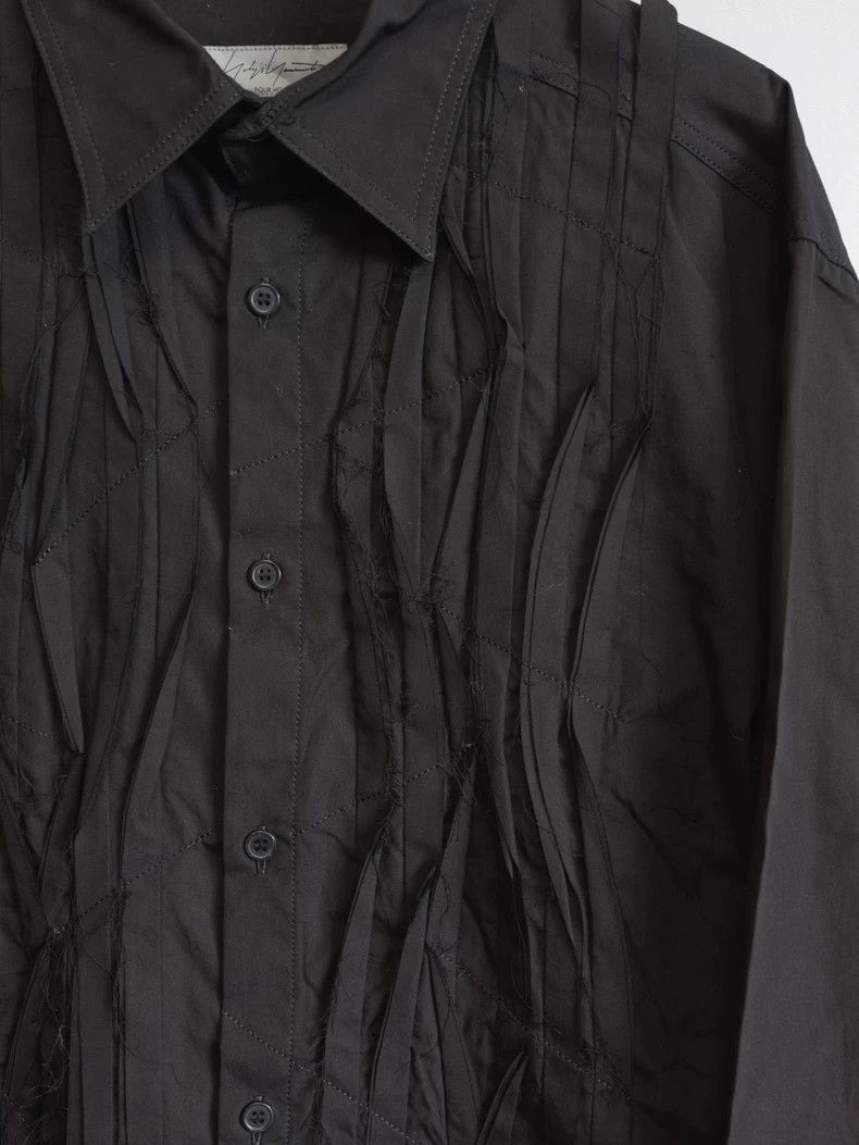 Yohji Yamamoto Yohji Yamamoto 24AW pleated shirt Size US L / EU 52-54 / 3 - 8 Thumbnail