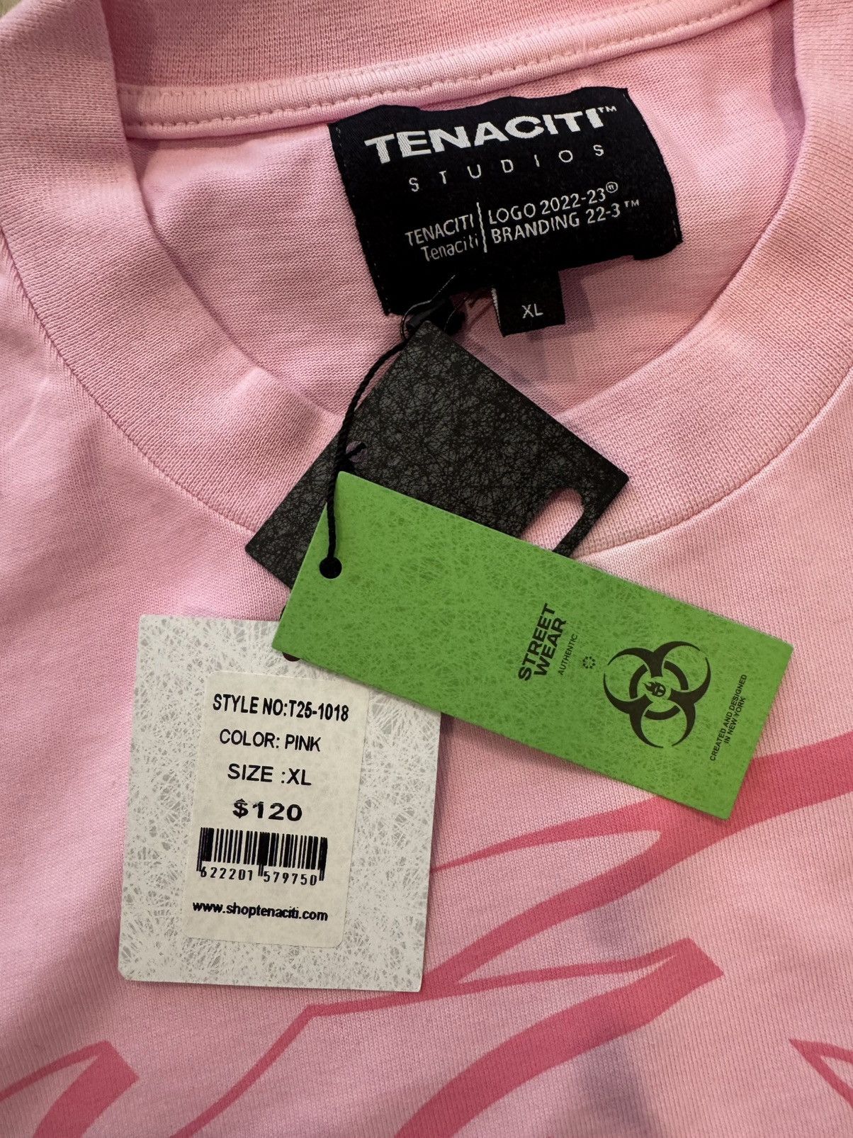 Other Tenacity Pink Spider Tee Size US XL / EU 56 / 4 - 3 Thumbnail