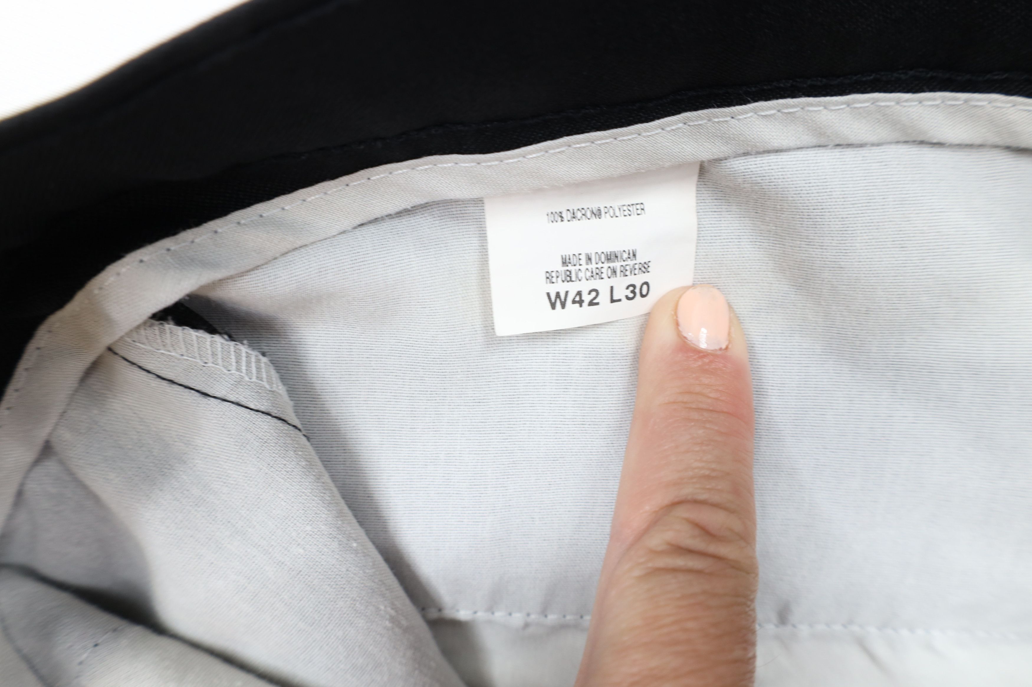 Levi's Vintage Y2K 2001 Levis Flared Wide Leg Chino Pants Black Size US 42 / EU 58 - 6 Thumbnail