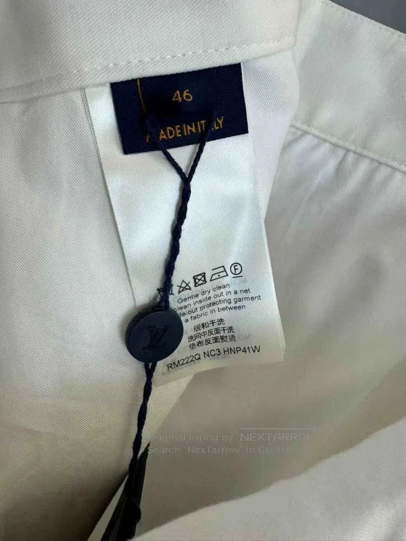 Louis Vuitton Louis Vuitton White Cargo Shorts. Size US 36 / EU 52 - 4 Thumbnail