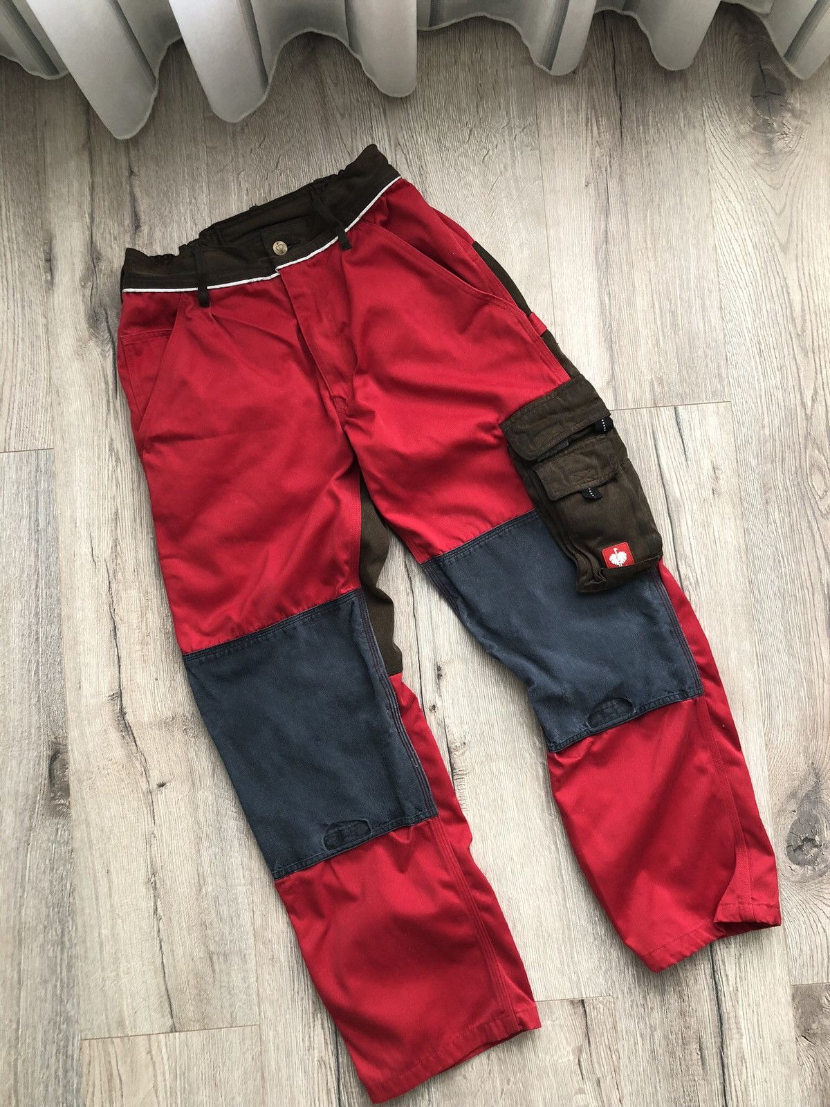 Bikers Gear Australia Pantaloni Moto Cargo Impermeabili In Cordura – Certificati CE – Con Protezioni Ginocchia – Traspiranti – Taglia S (30/76 Cm) - 5