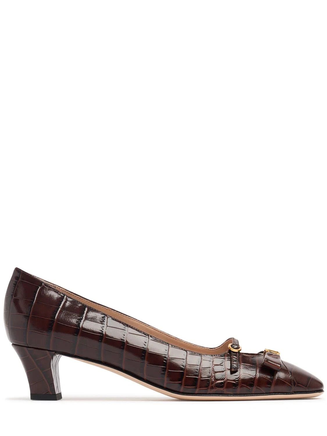 VALENTINO GARAVANI $1050 Dark Brown Pumps New