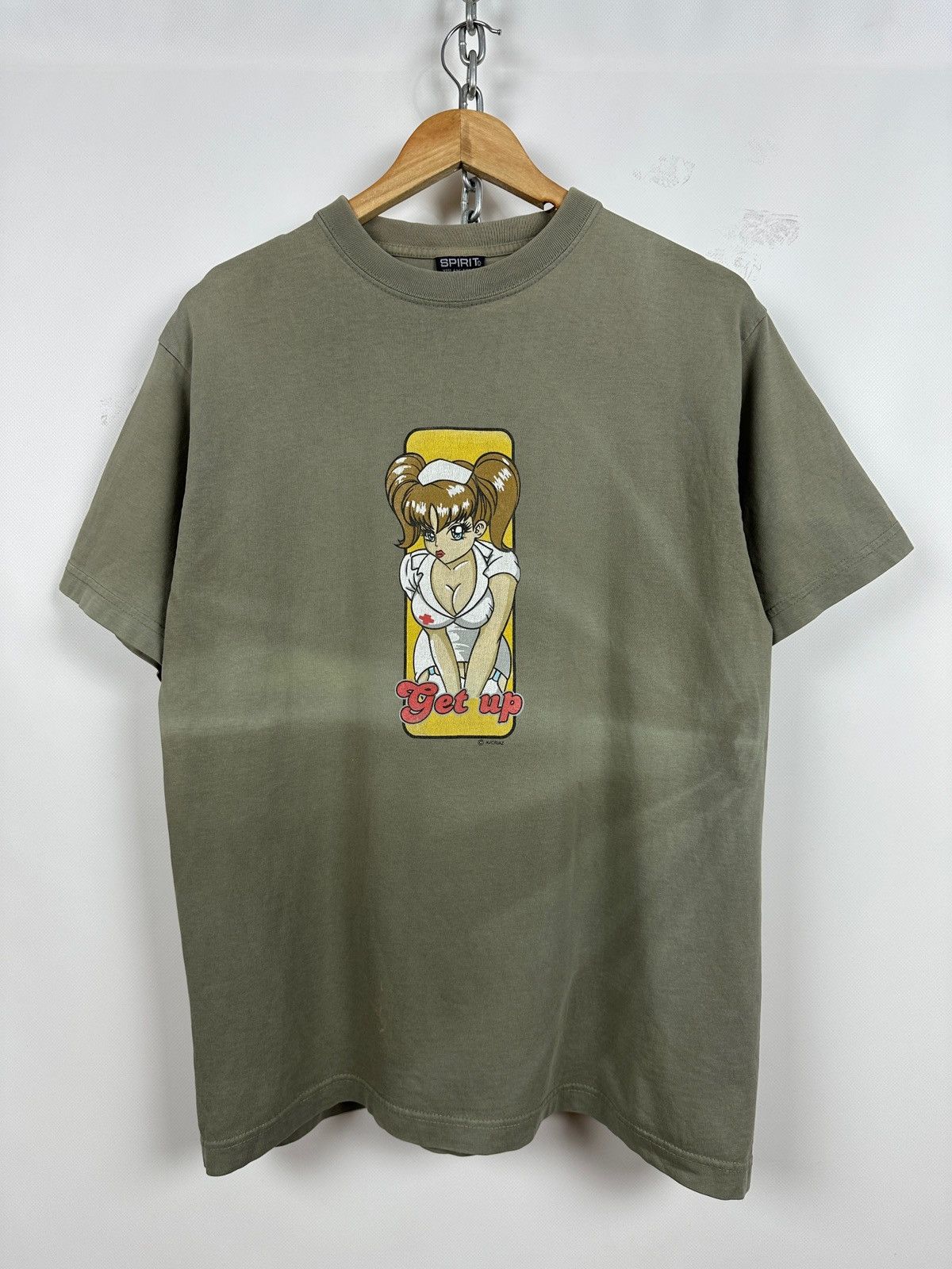 Girl Skateboards Vintage Spirit Get Up Hook Ups Nurse Girl Skateboard T-Shirt Size US L / EU 52-54 / 3 - 2 Thumbnail