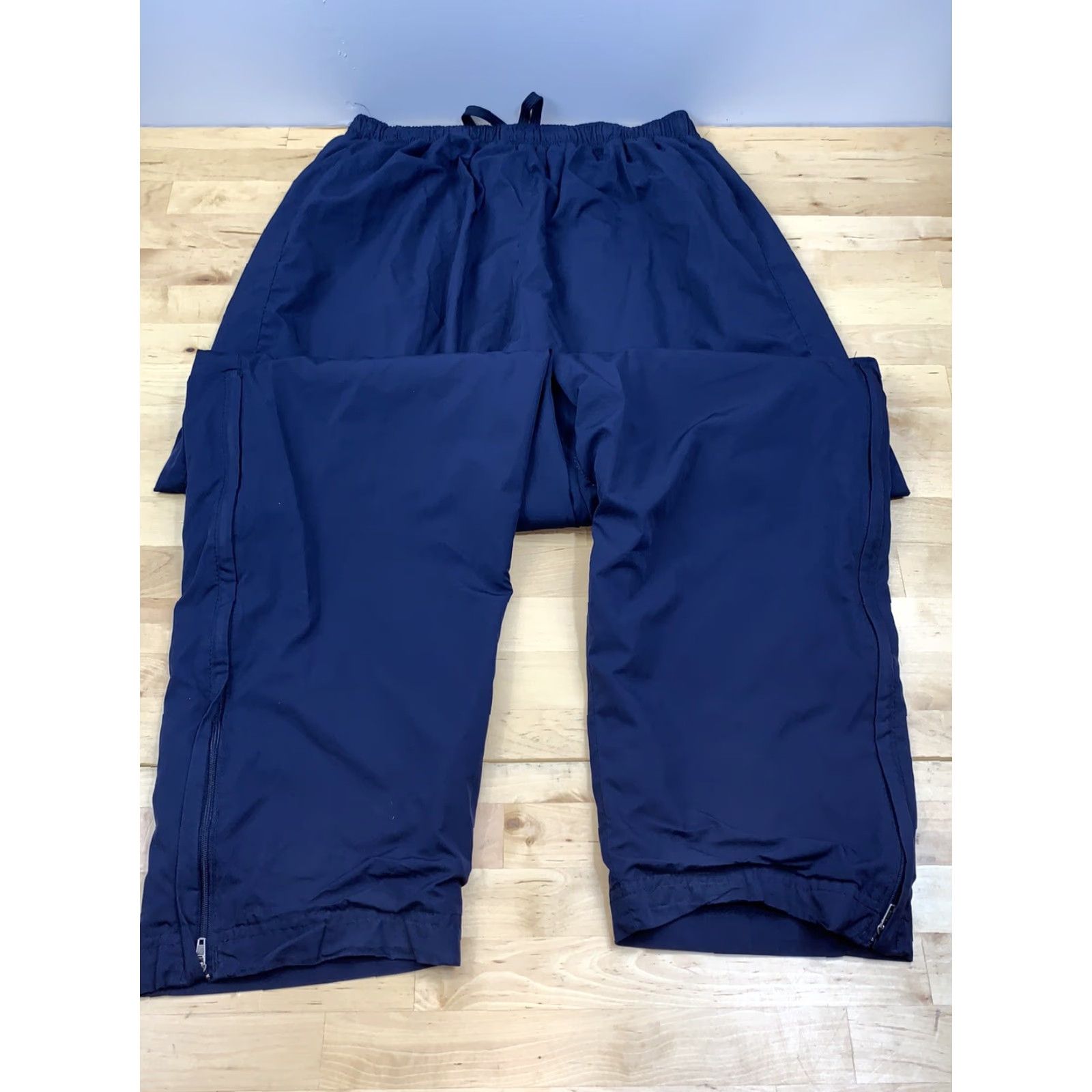 Adidas adidas Track Pants Blue M Unisex Adults NI Notre Dame Fighting Irish University of Norte Dame Sports #4034 Size US 31 - 2 Thumbnail