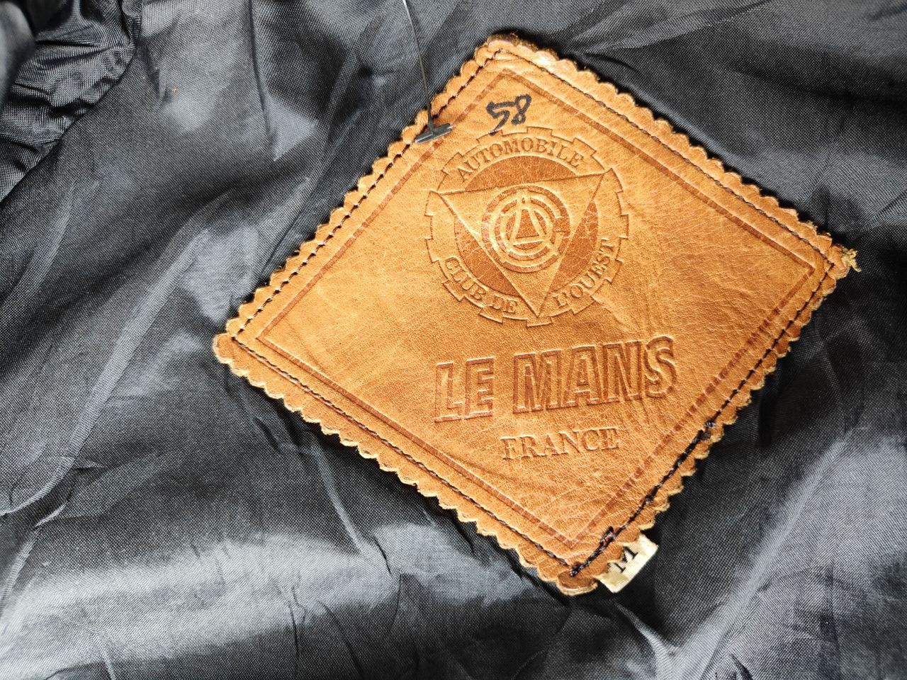 Jacques Lemans Le Mans France Leather Jacket, riri Zipper Size US M / EU 48-50 / 2 - 4 Thumbnail