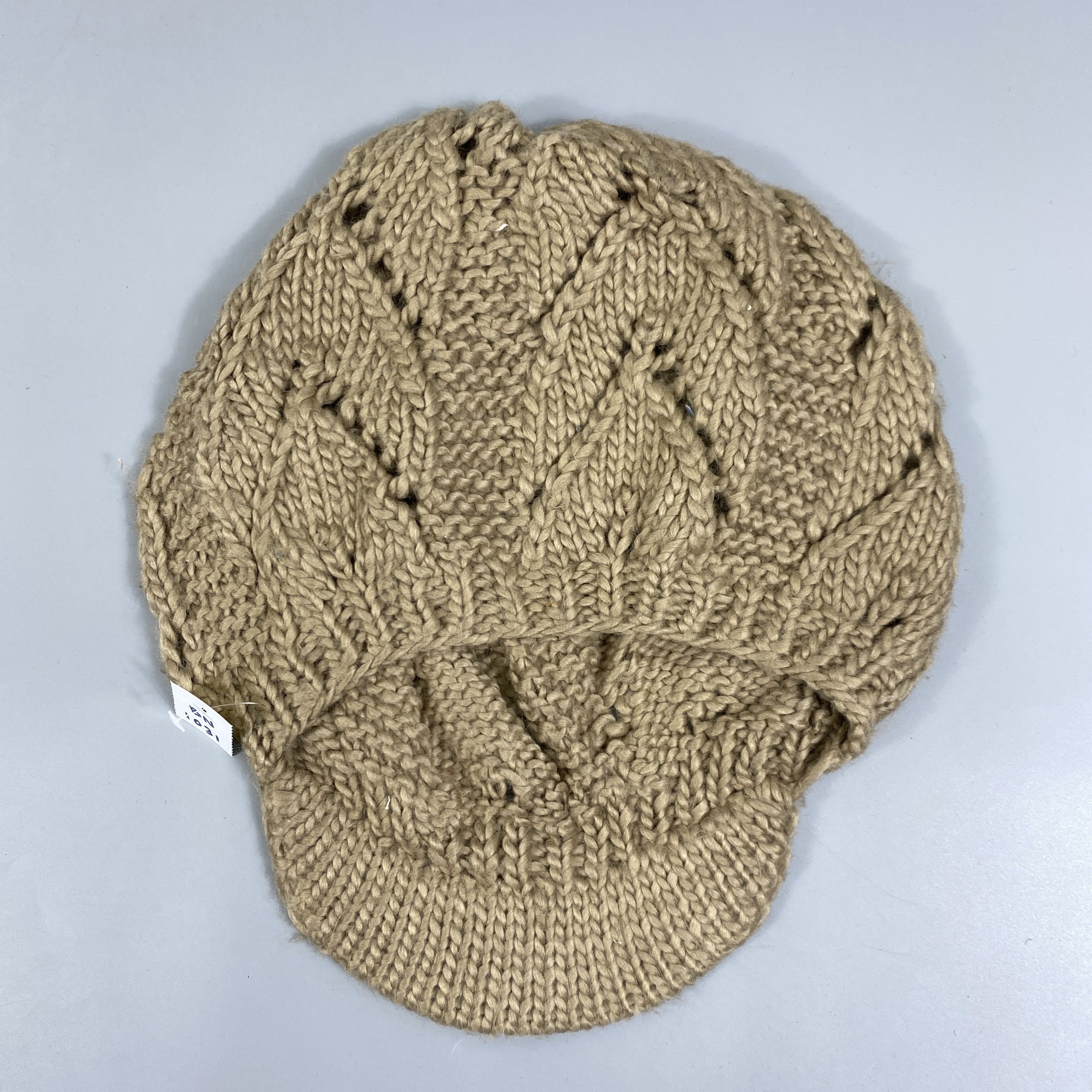 Japanese Brand Knitted Slouchy Beanie Hats With Brim -BN1031 Size ONE SIZE - 7 Thumbnail