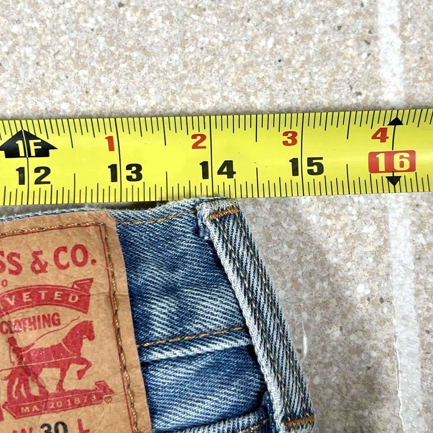Levi's VINTAGE Levi's 511 Jeans Shorts Distressed Light Blue Denim 28 Men Size US 28 / EU 44 - 5 Thumbnail
