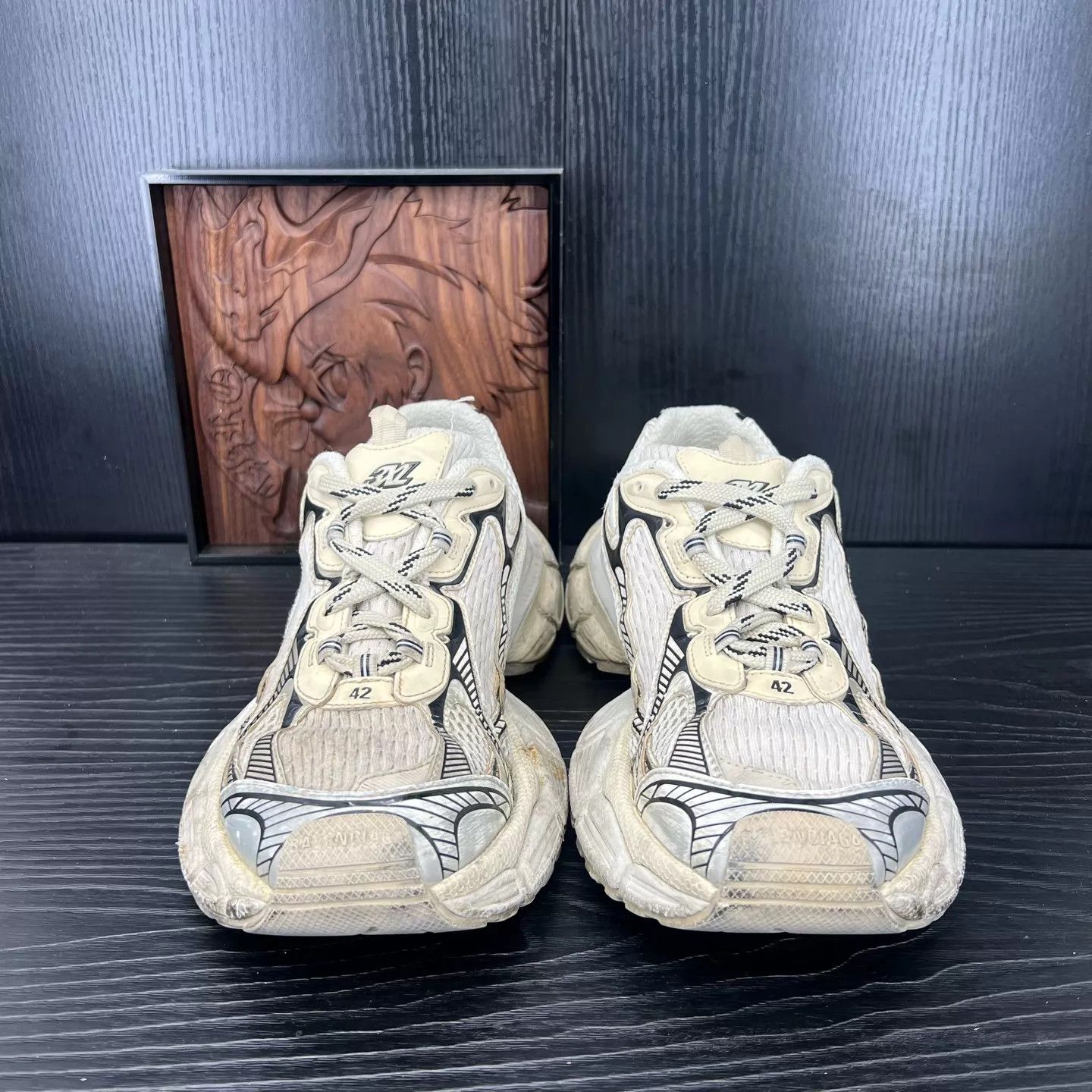 Balenciaga Balenciaga 3XL Champagne Gold 42 Original Box & Accessories Size US 9 / EU 42 - 4 Thumbnail