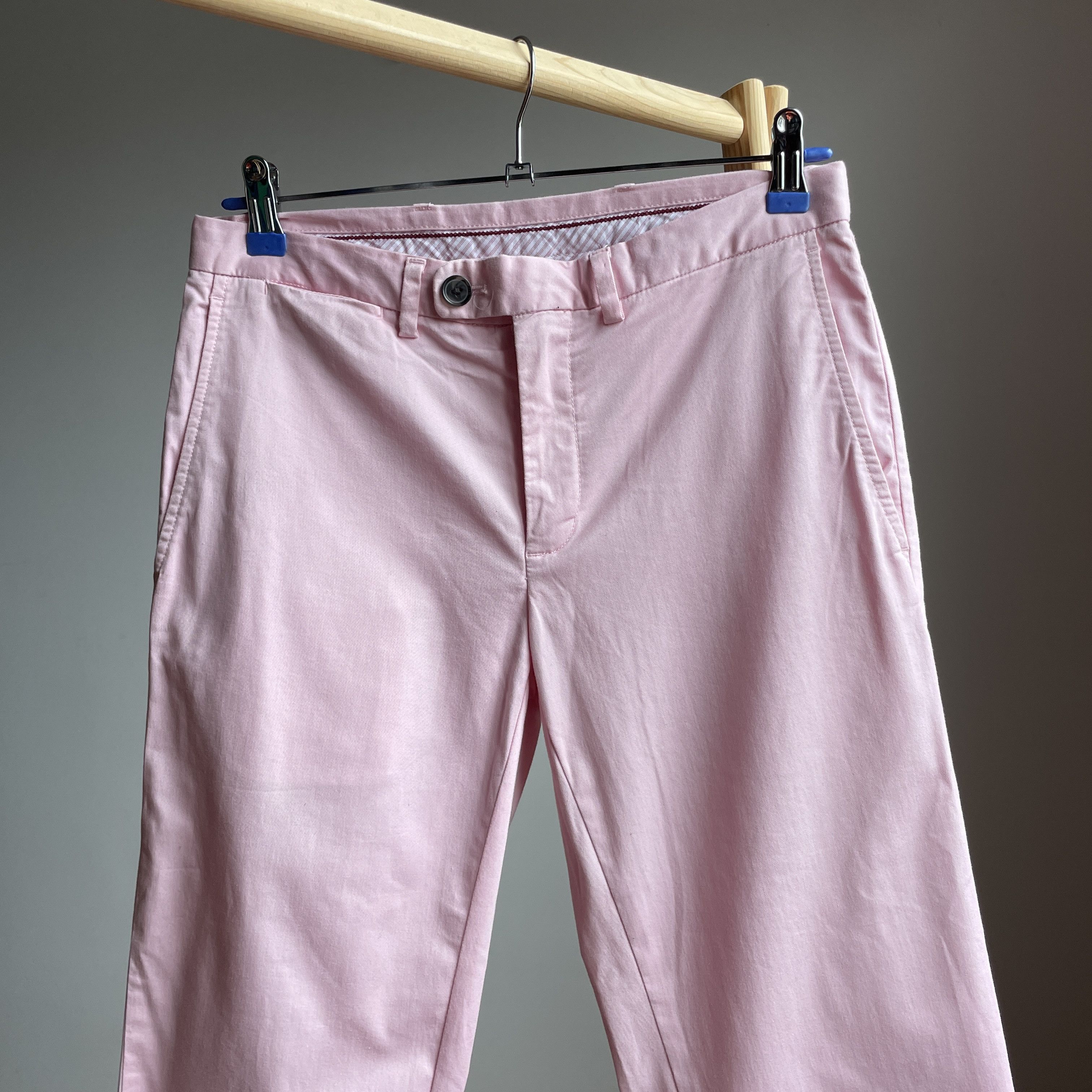 Brooks Brothers Brooks Brothers Red Fleece Slim Pink Chino Pants Size 30x30 Size US 30 / EU 46 - 3 Thumbnail