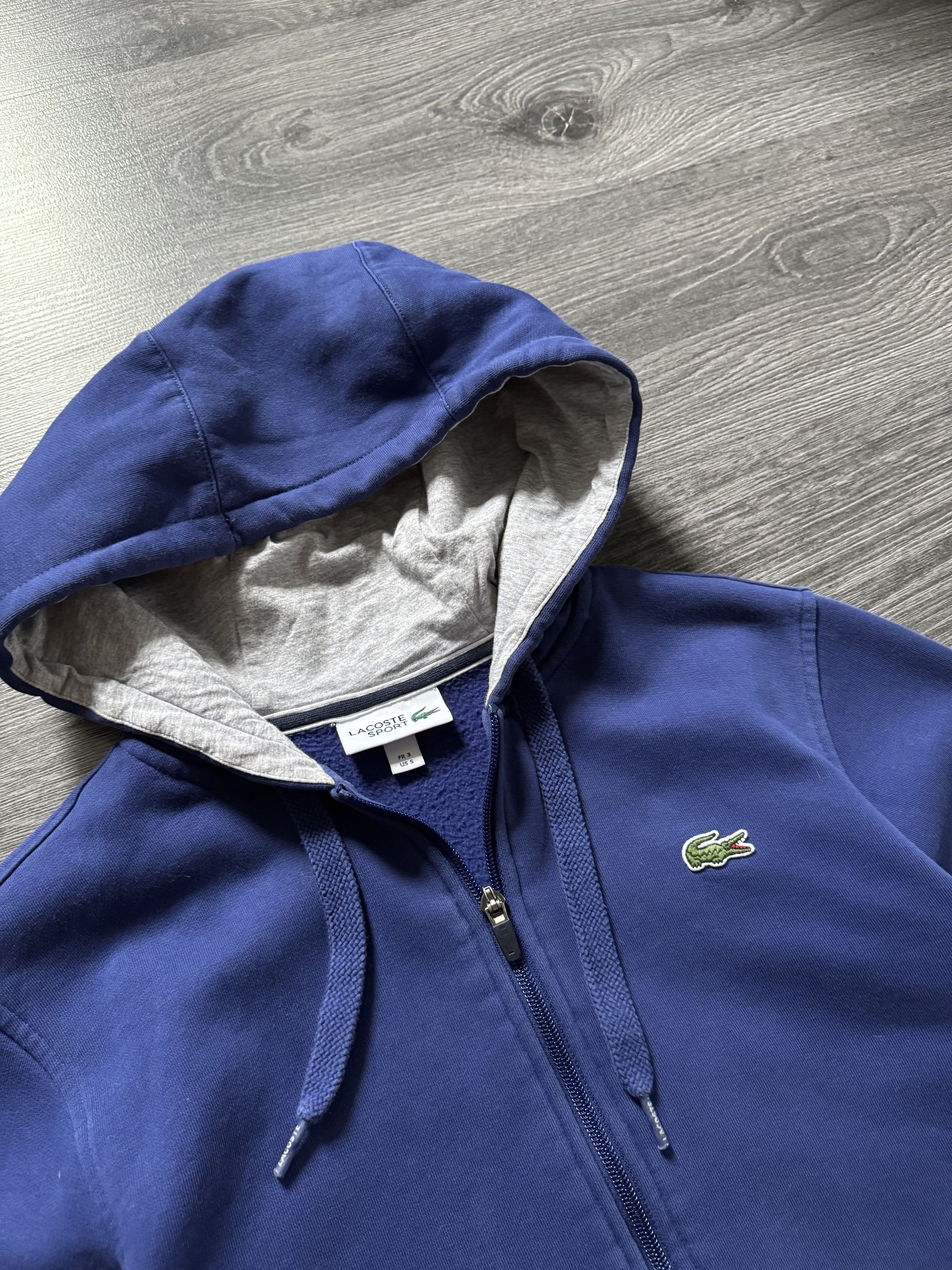 Lacoste Lacoste Sport Vintage Mens Zip Hoodie Size US S / EU 44-46 / 1 - 4 Thumbnail