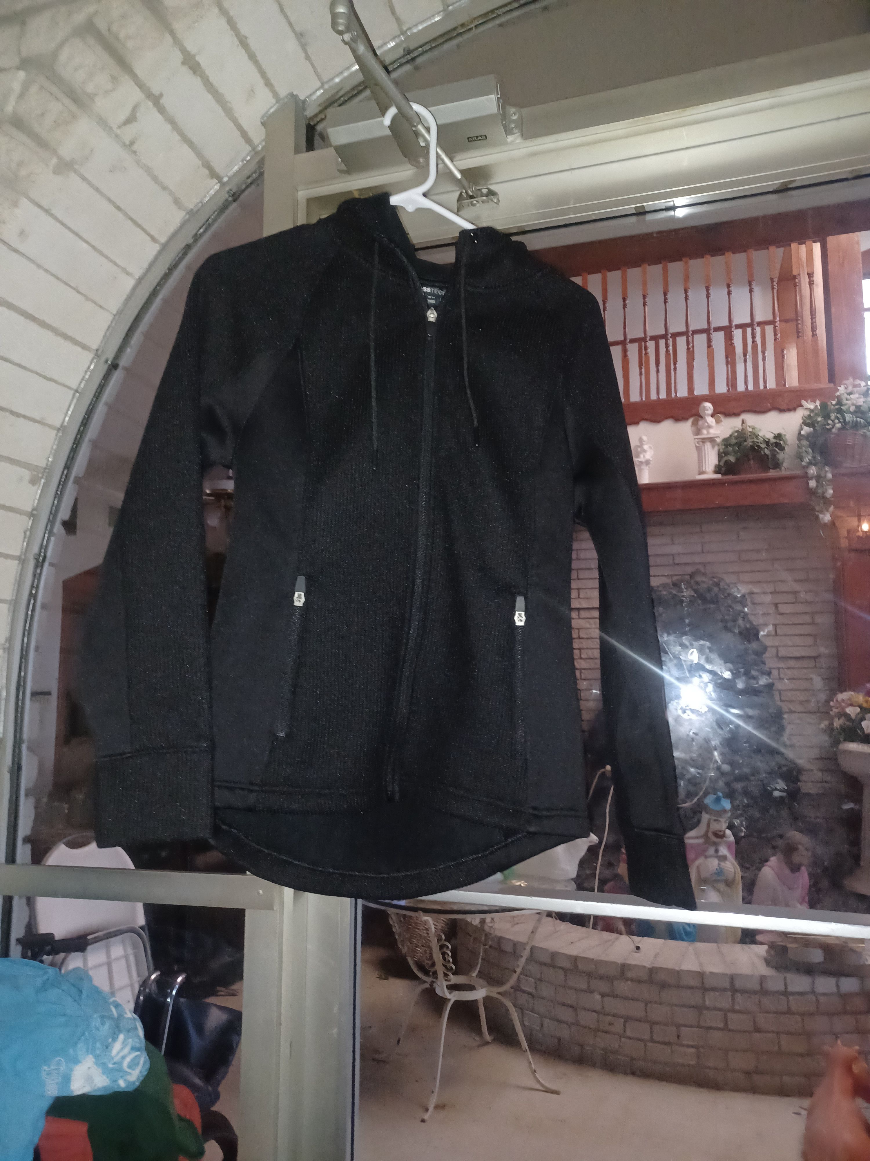 Other Swiss Tech Women's Hooded Sweater SZ XS Rich Black Size XS / US 0-2 / IT 36-38 - 1 Thumbnail