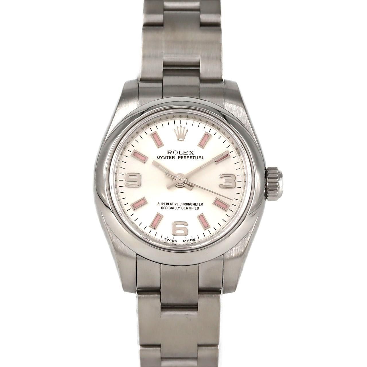 Rolex Rolex Rolex Oyster Perpetual Stainless Steel Watch Metal Automatic 176200 DUTY FREE for USA Size ONE SIZE - 1 Thumbnail