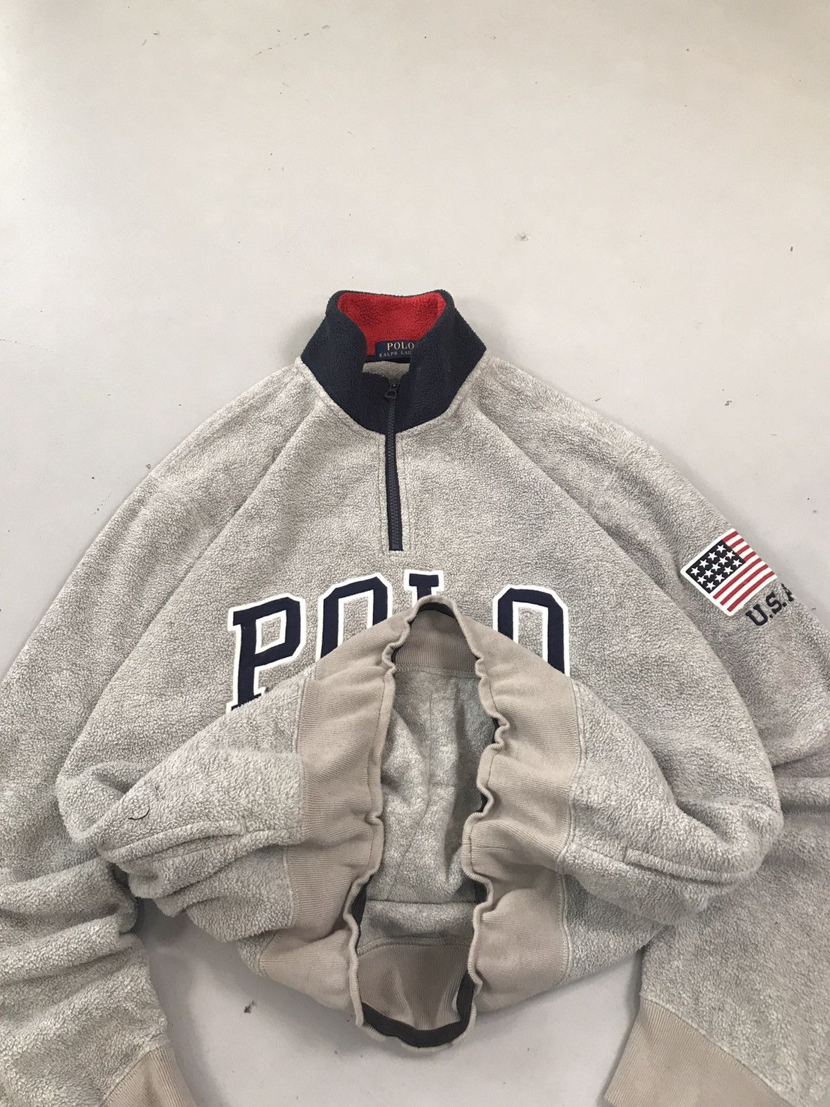 Vintage Vintage polo Ralph Lauren spell out sweater Size US M / EU 48-50 / 2 - 5 Thumbnail