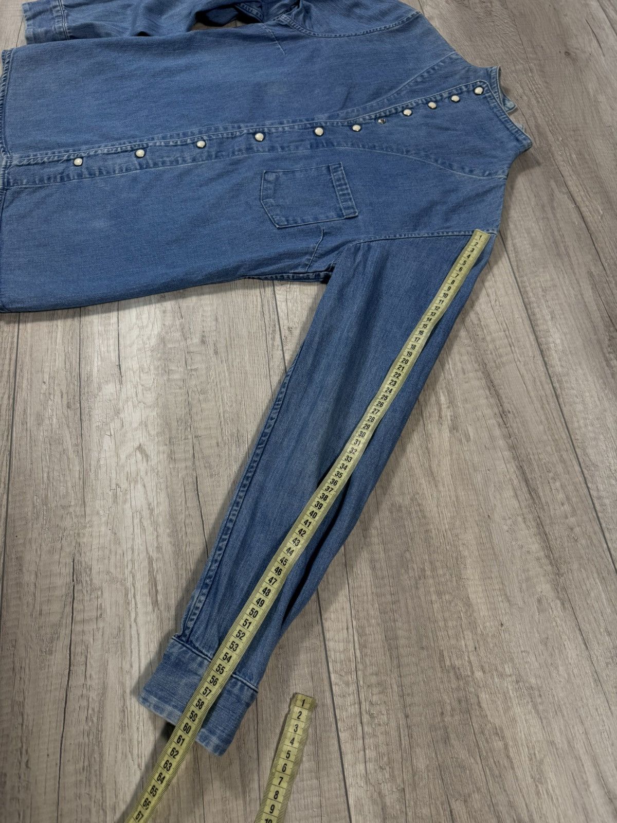 Kapital Kapital Japan Cotton Denim Western Shirt Size S 1 Size US S / EU 44-46 / 1 - 10 Thumbnail