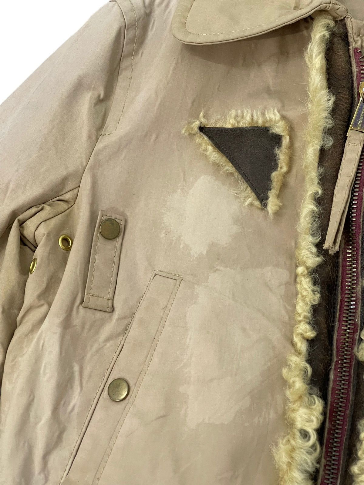 Dsquared2 Bomber Style Dsquared2 Italy Waxed Shearling Parts Slim 5🟩4 Size US M / EU 48-50 / 2 - 9 Thumbnail