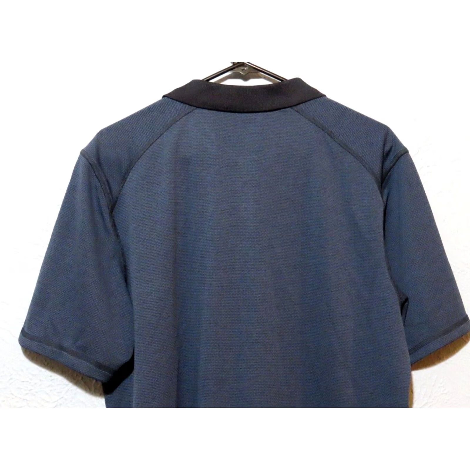 The North Face The North Face Polo Shirt Mens Large Navy 1/4 Zip Short Sleeve Casual Golf Size US L / EU 52-54 / 3 - 6 Thumbnail