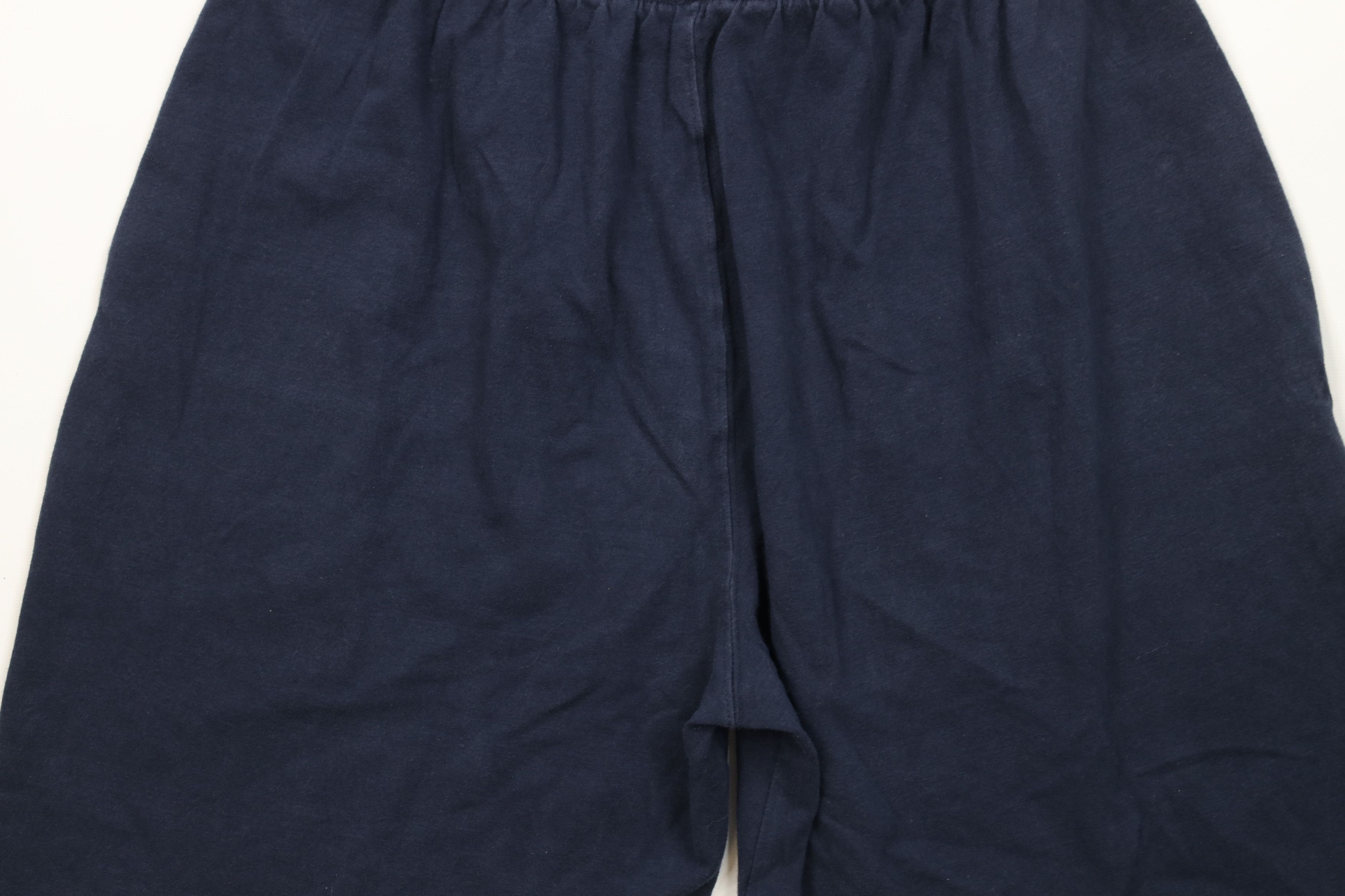Champion Vintage 90s Champion Monochrome Above Knee Shorts Navy Blue Size US 32 / EU 48 - 10 Thumbnail