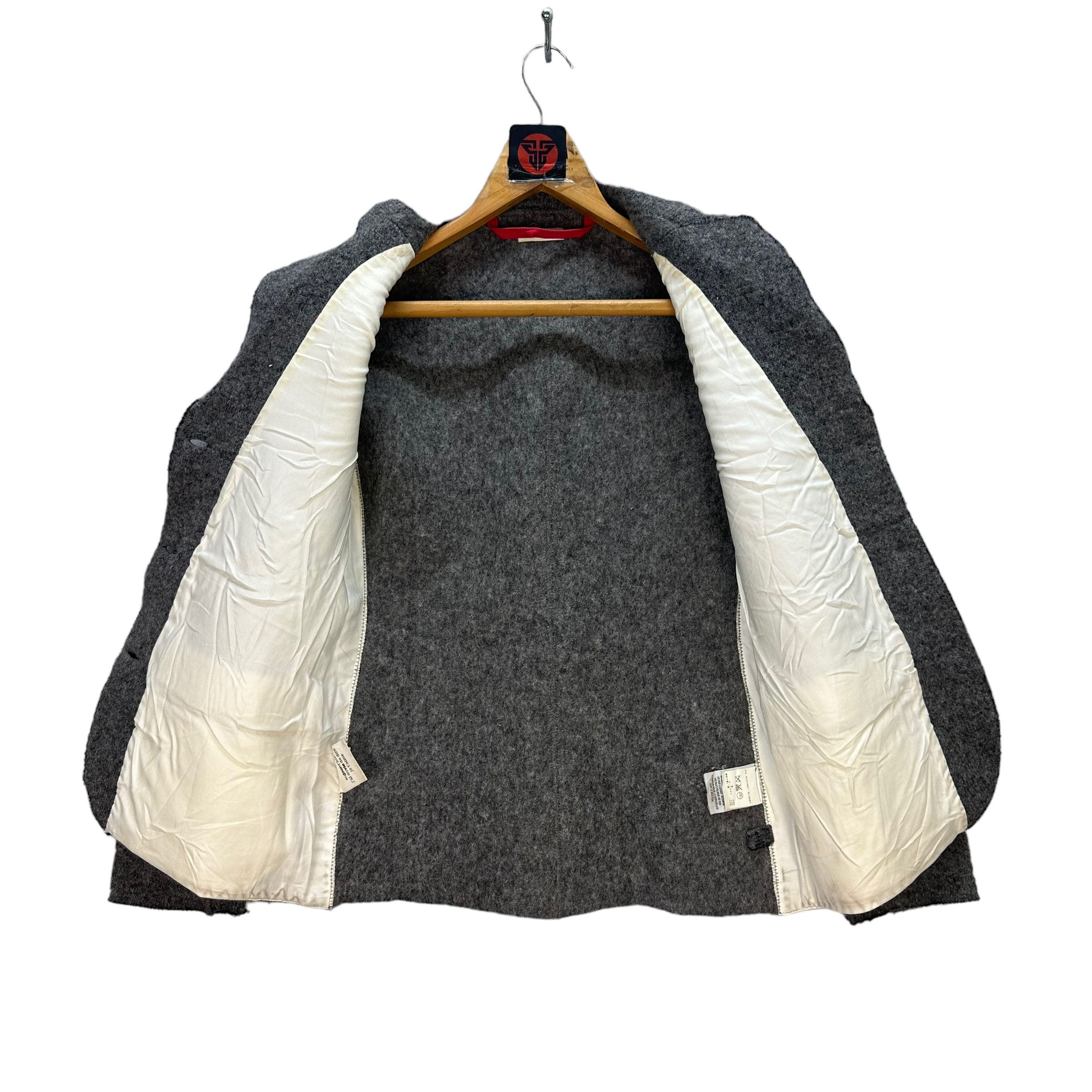 Homecore HOMECORE NO EUPHRAT GLOSSY WOOL JACKET #7645-160 Size S / US 4 / IT 40 - 6 Thumbnail