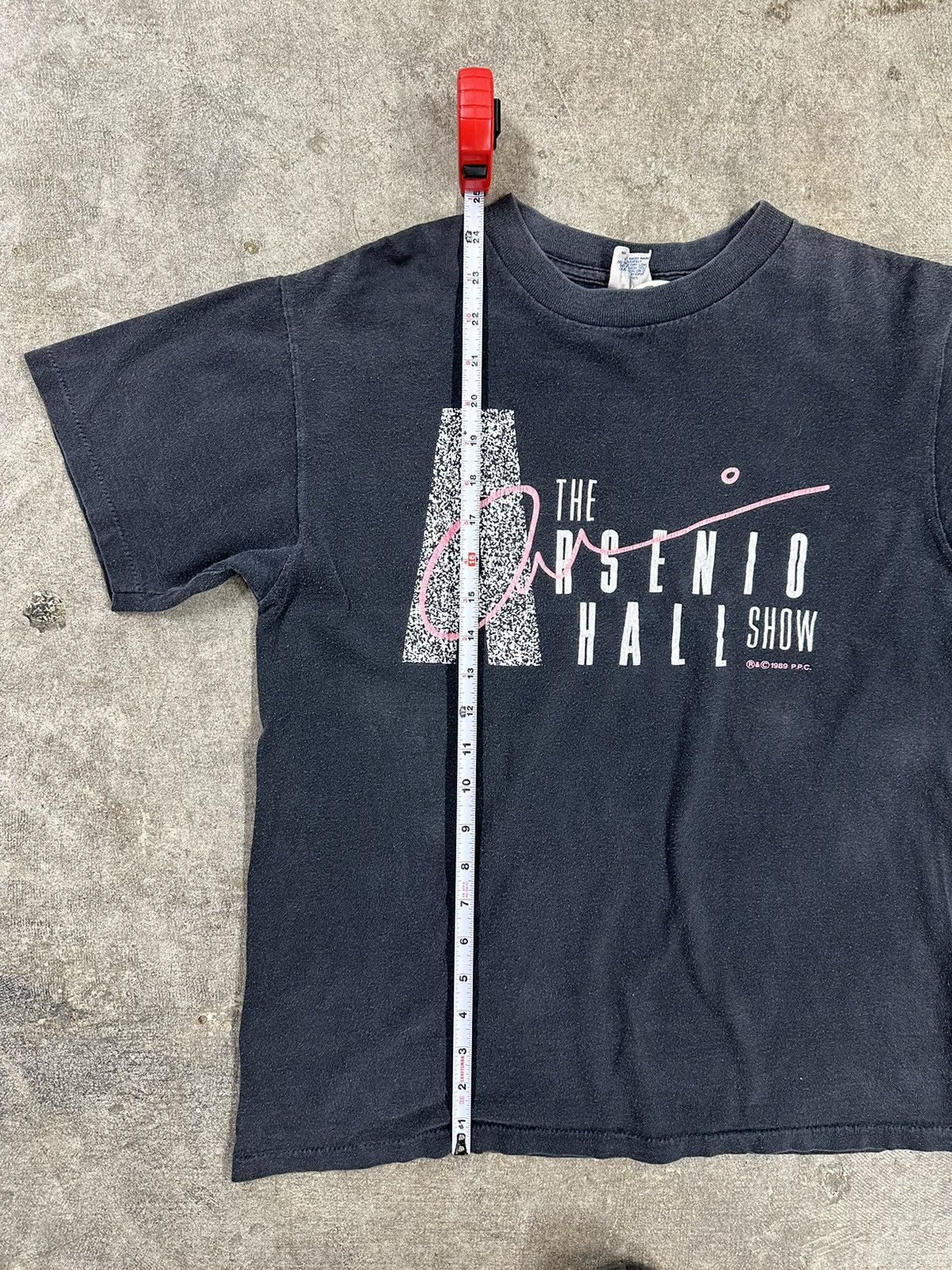 Vintage Vintage 80s The Arsenio Hall Show Graphic Promo T-Shirt Size US M / EU 48-50 / 2 - 10 Thumbnail