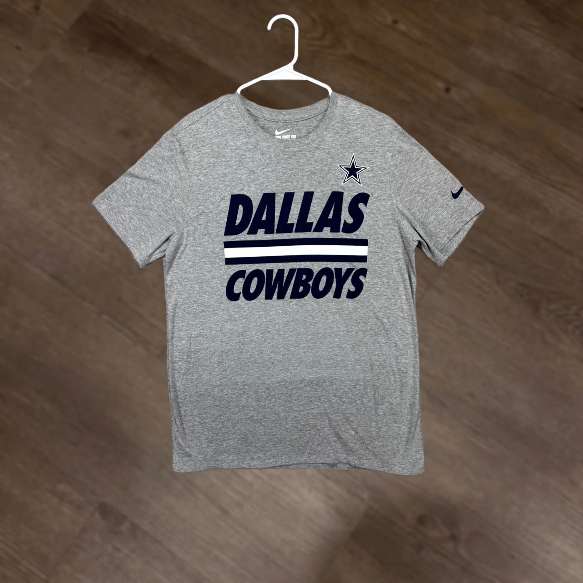 Nike Nike Dallas Cowboys Shirt Adult Large Grey Athletic Cut T-Shirt Mens Size US L / EU 52-54 / 3 - 1 Thumbnail