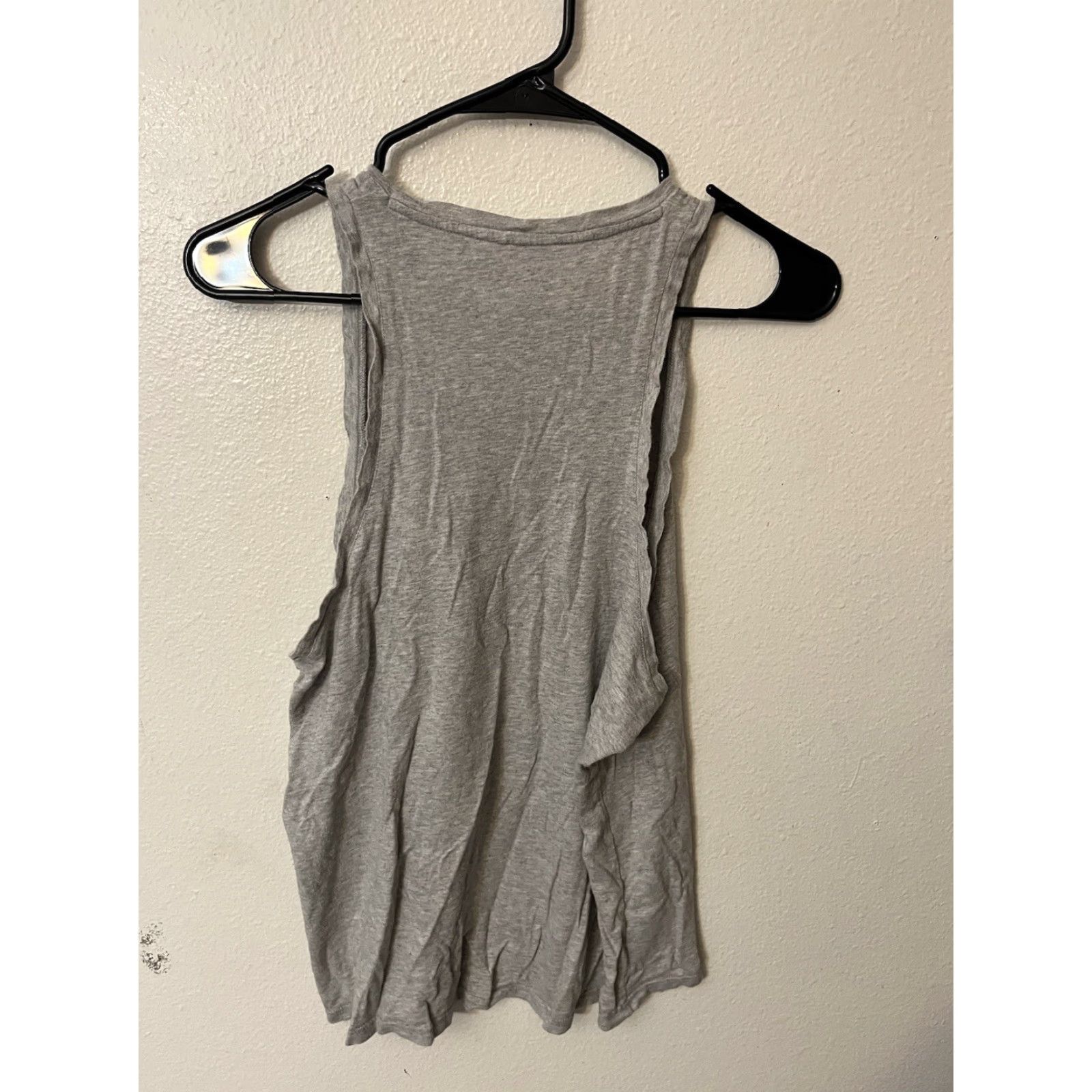 Calvin Klein CALVIN KLEIN Gray Logo Detail Tank Top Women Size Small Size S / US 4 / IT 40 - 2 Thumbnail